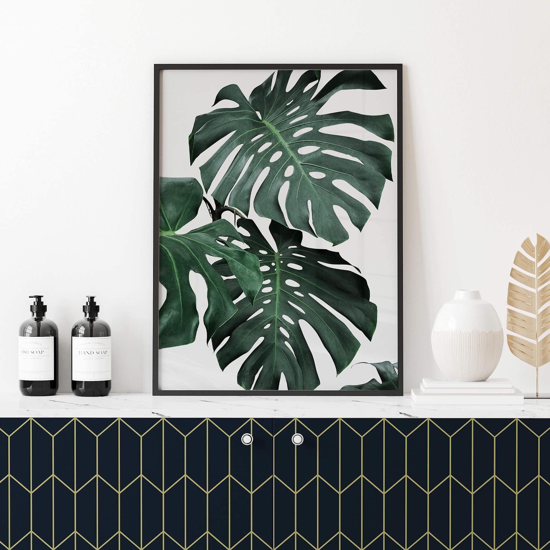 Plakat Sisi & Seb - Monstera