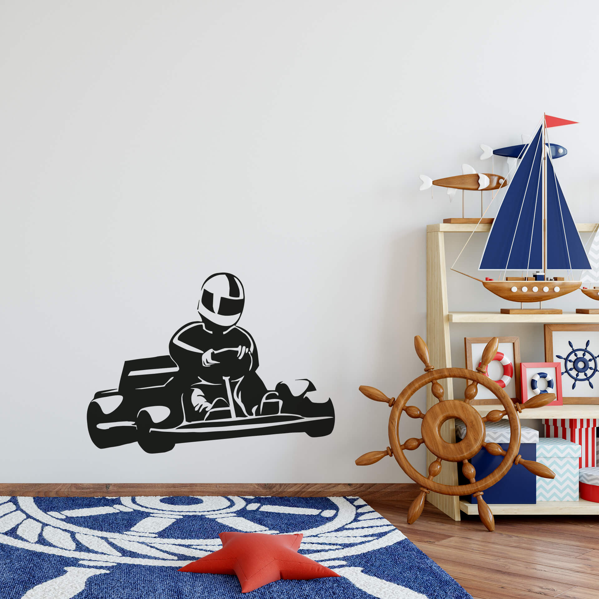 Wallsticker GoKart