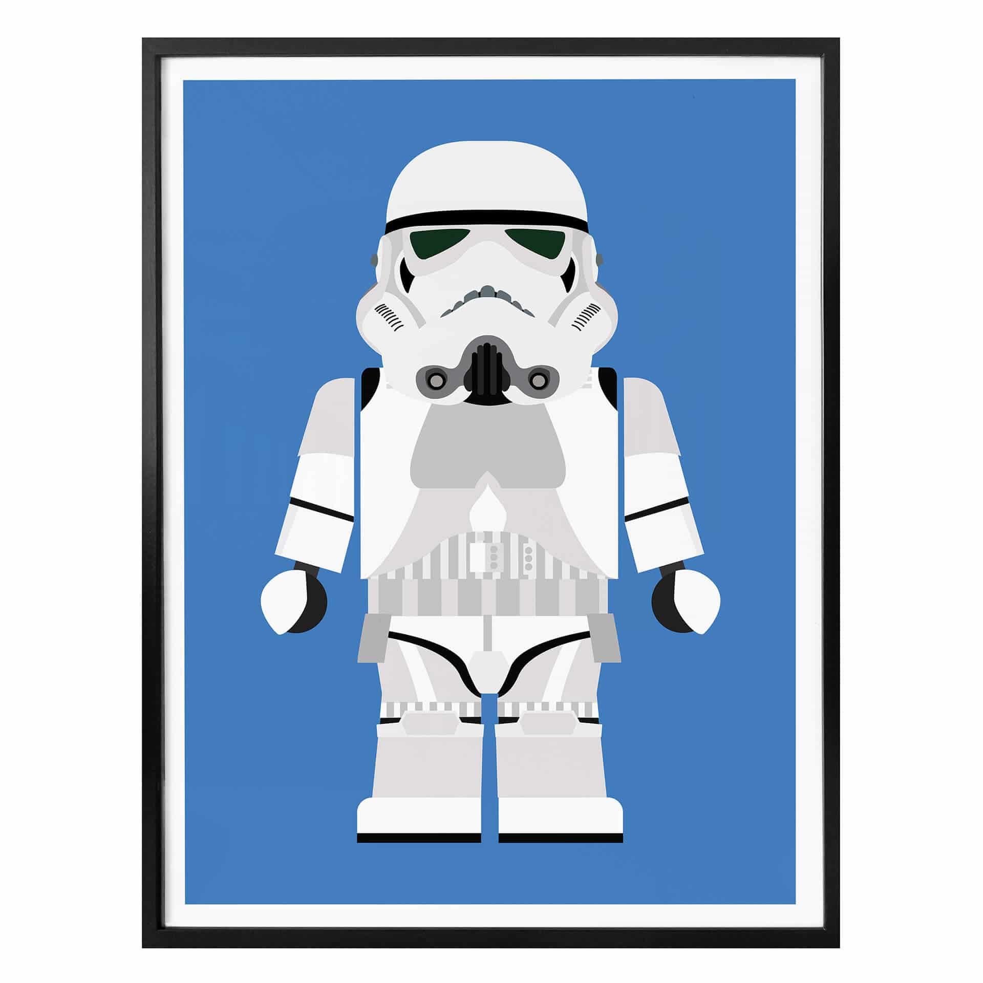 Plakat Gomes - zabawka Stormtrooper