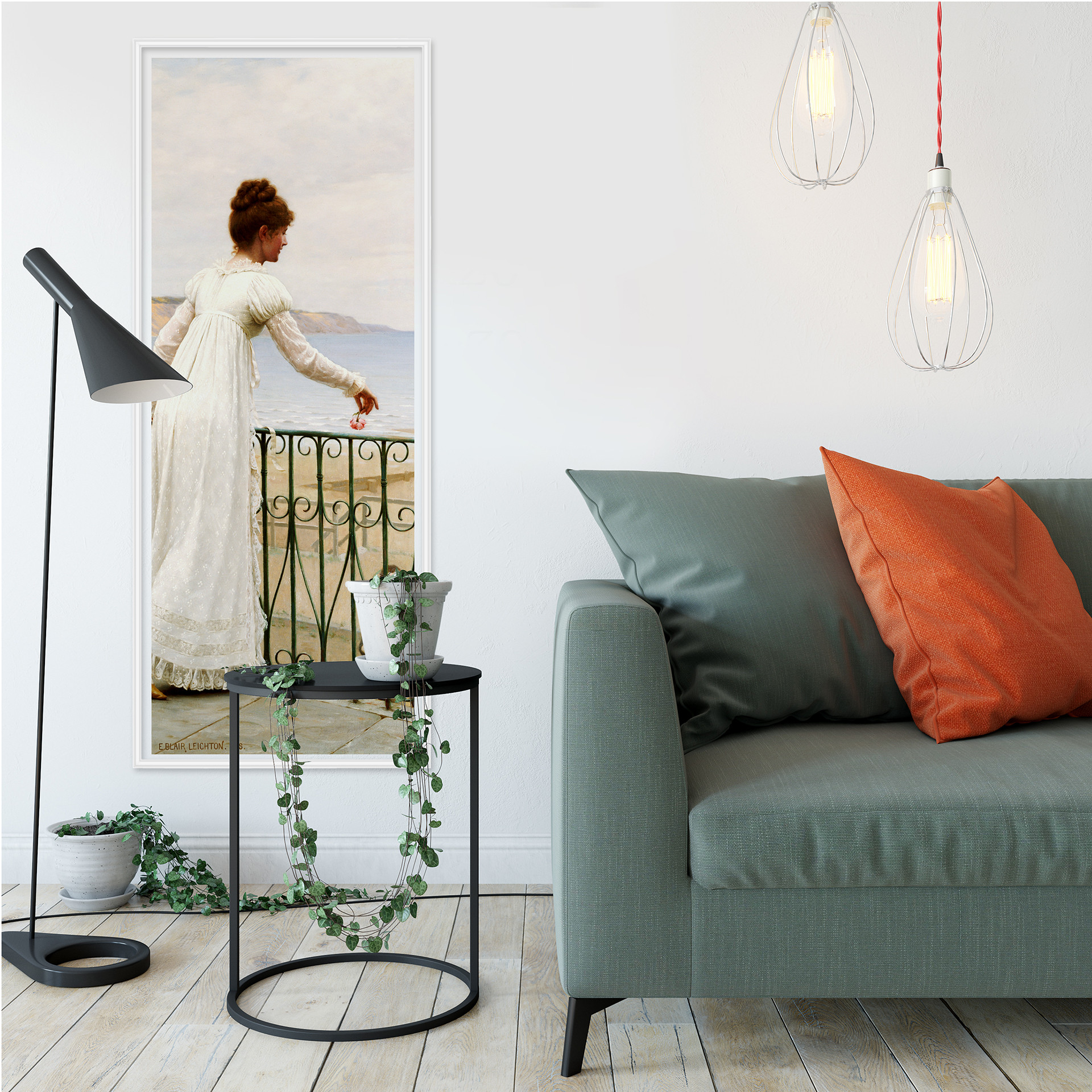 Wallprint W - Leighton - Die Gunstbezeigung - Panorama