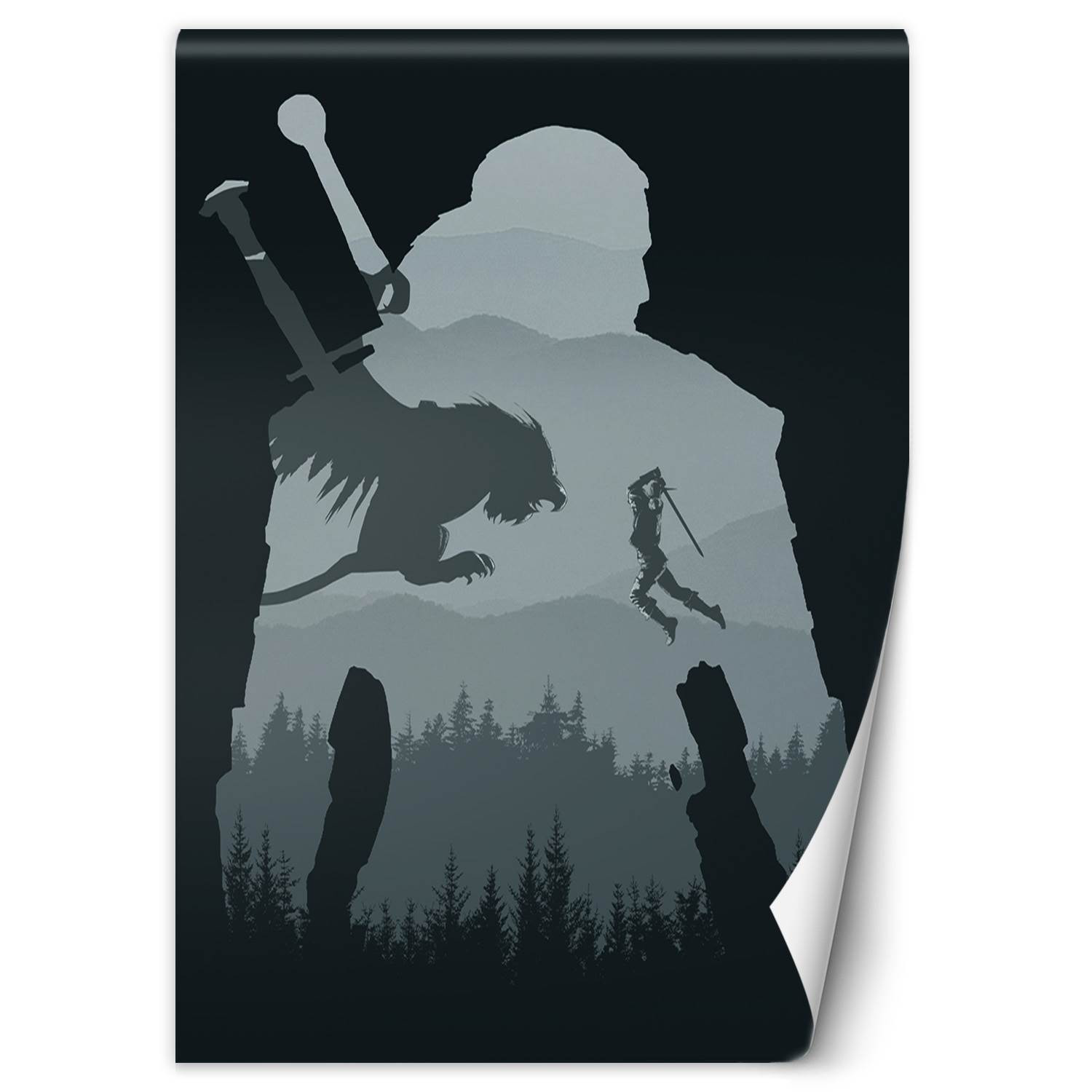 Fototapete, Witcher-Charakter