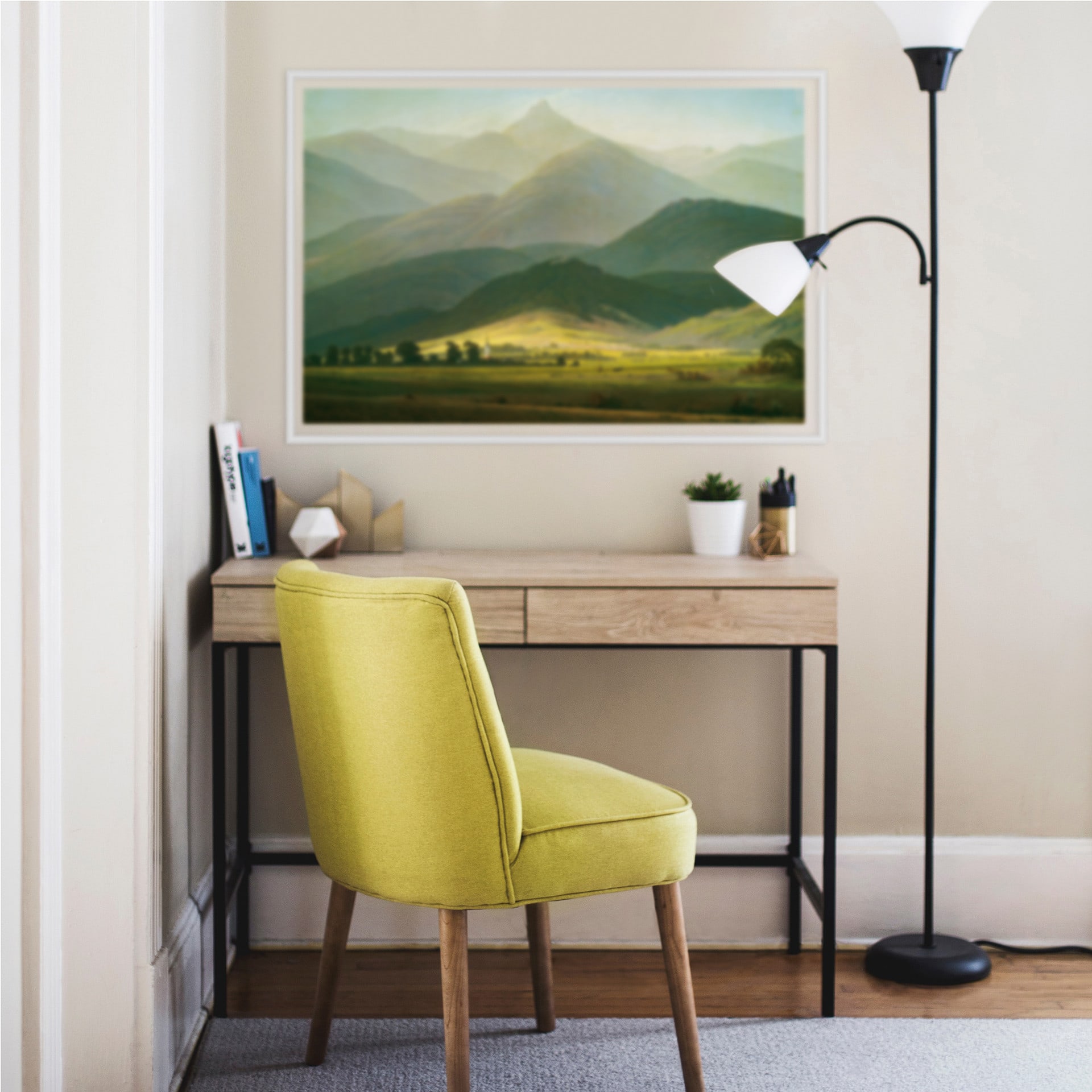 Wallprint Friedrich - Berglandschaft