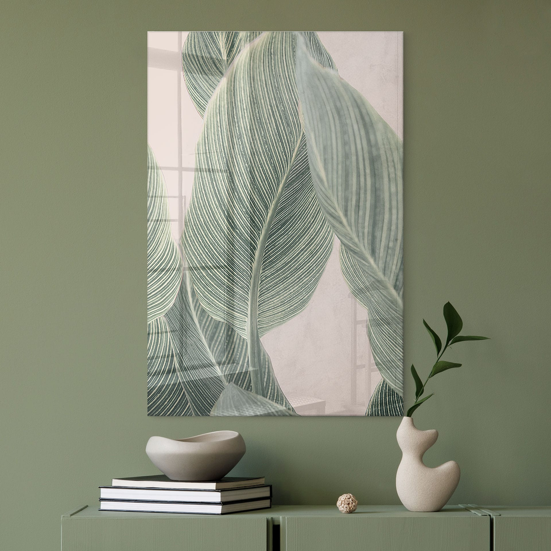 Akrylbillede Calathea-plante - Sisi & Seb