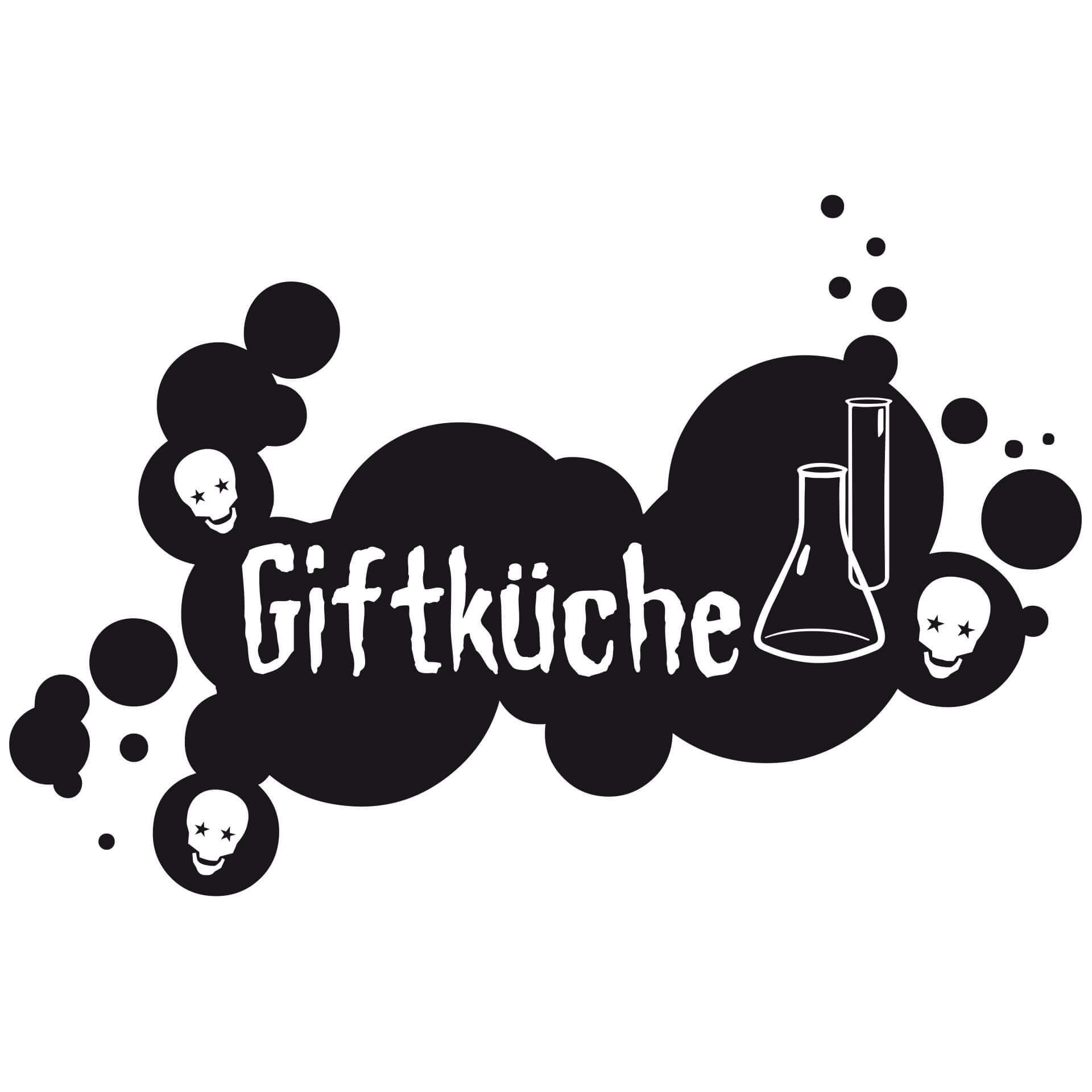Wandtattoo Giftküche