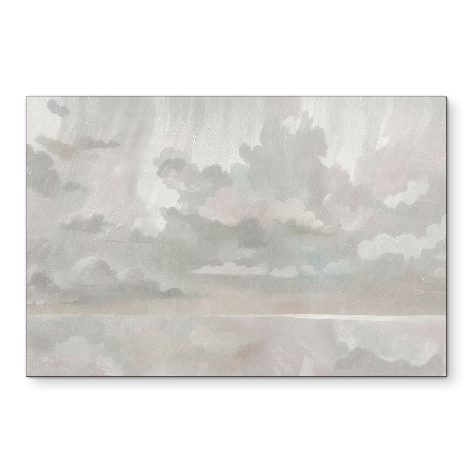 Tableau Velvet Smoke - Nuages Abstraits - Sir Edward x Grigory Gladarev - Alu-Dibond