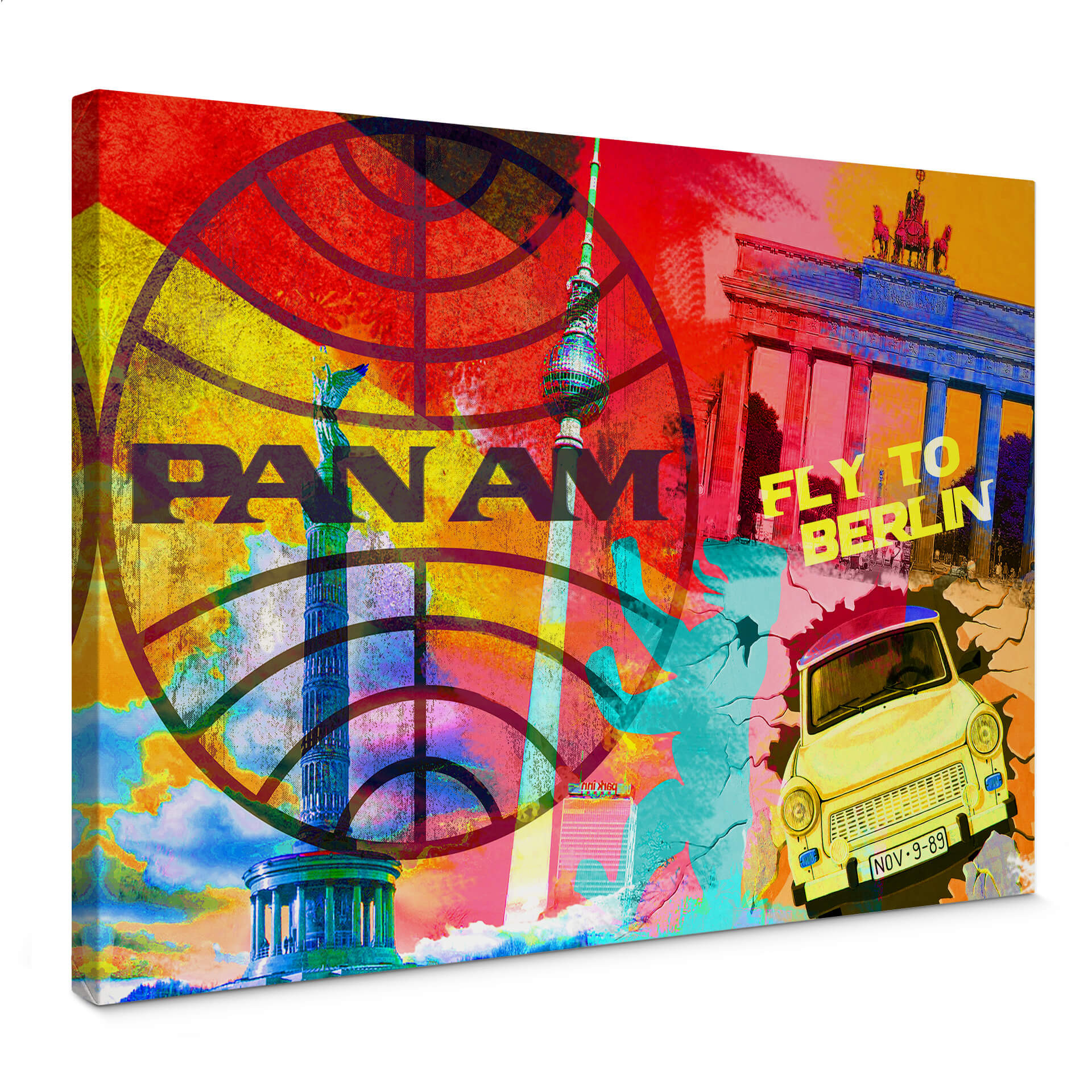 Tableau sur toile PAN AM - Berlin