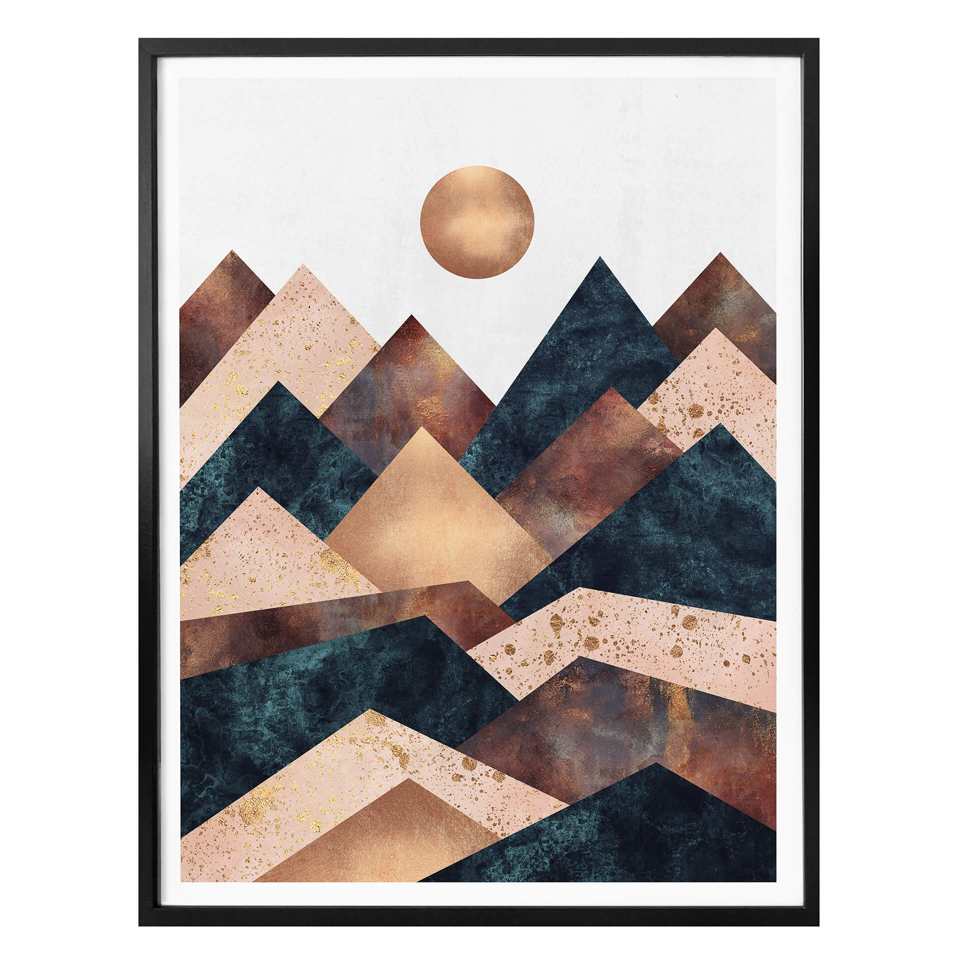 Poster Fredriksson - Herbst in den Bergen