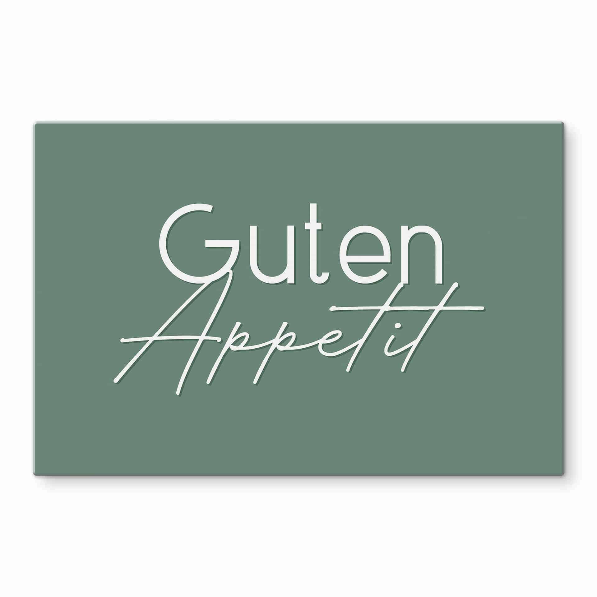 Spritzschutz Guten Appetit