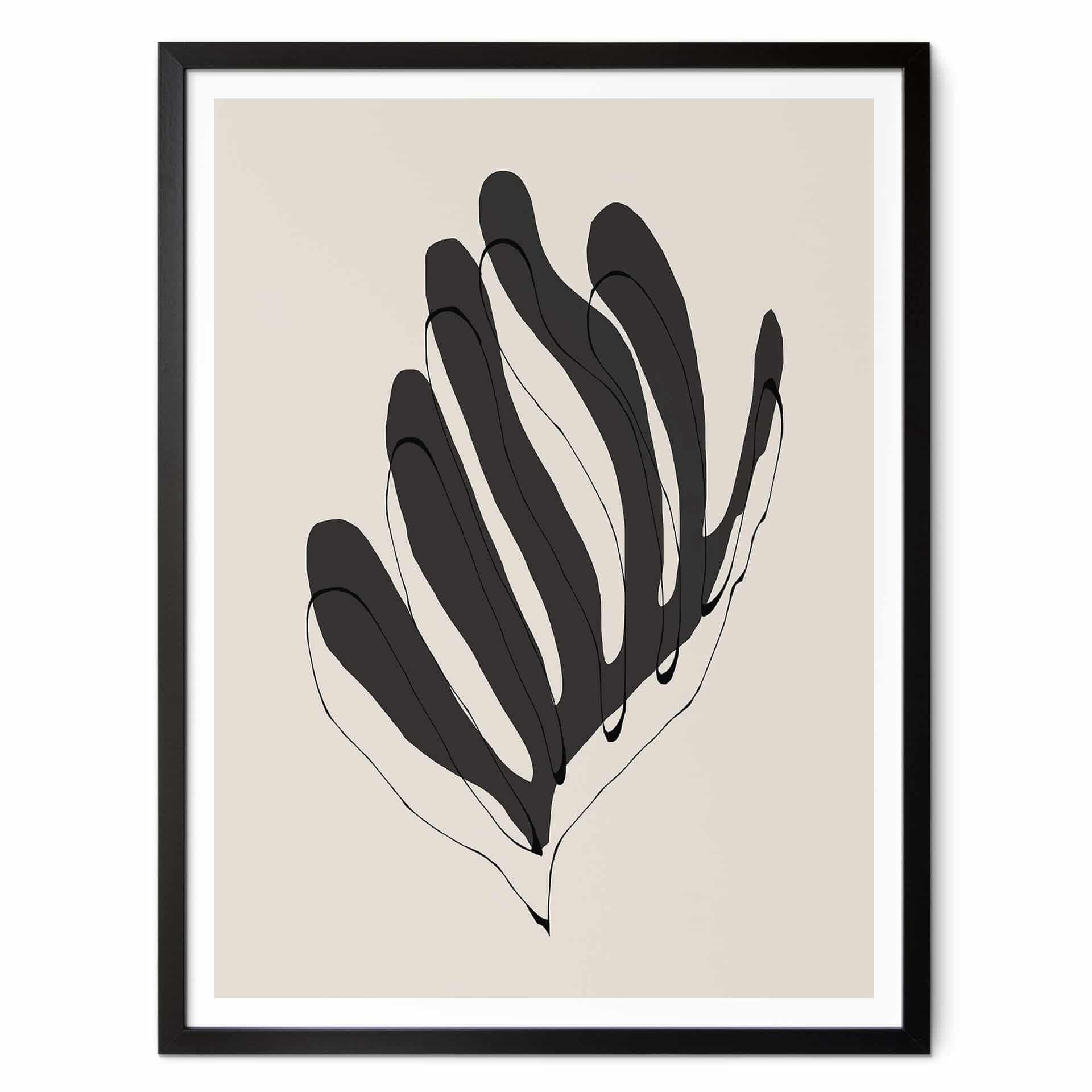 Plakat The Miuus Studio - Nowoczesny kwiat