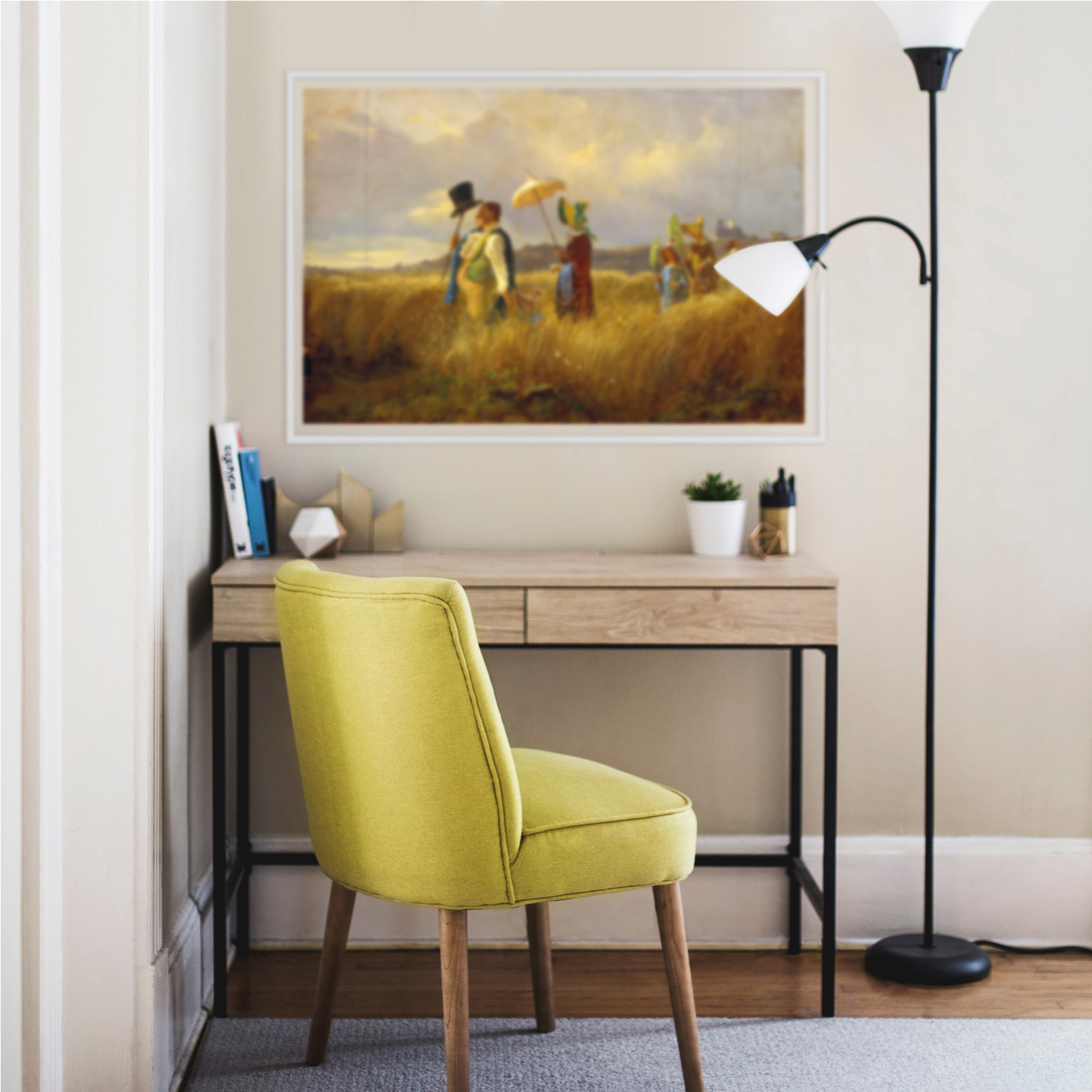 Wallprint W - Spitzweg - Der Sonntagsspaziergang