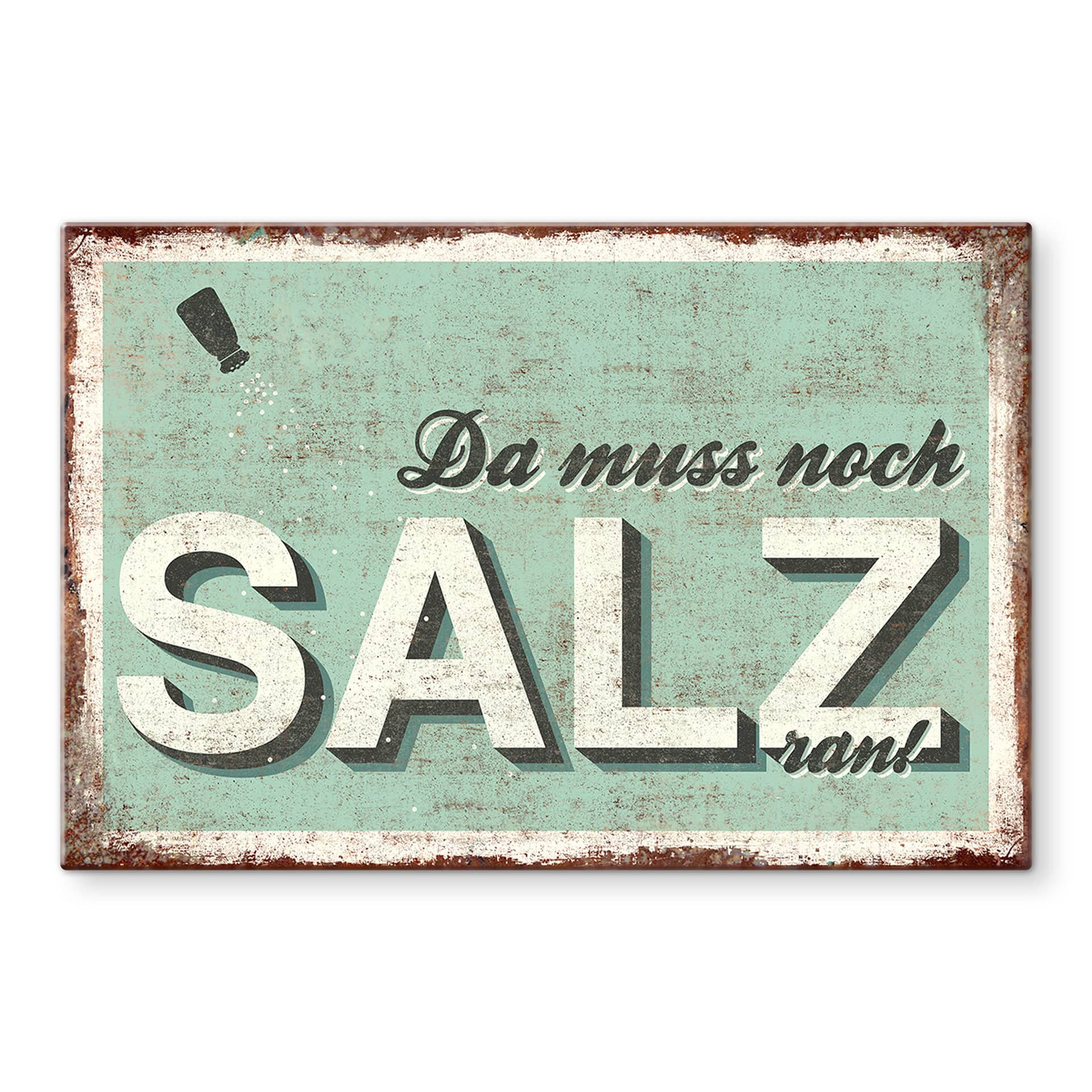 Spritzschutz Da muss noch Salz ran