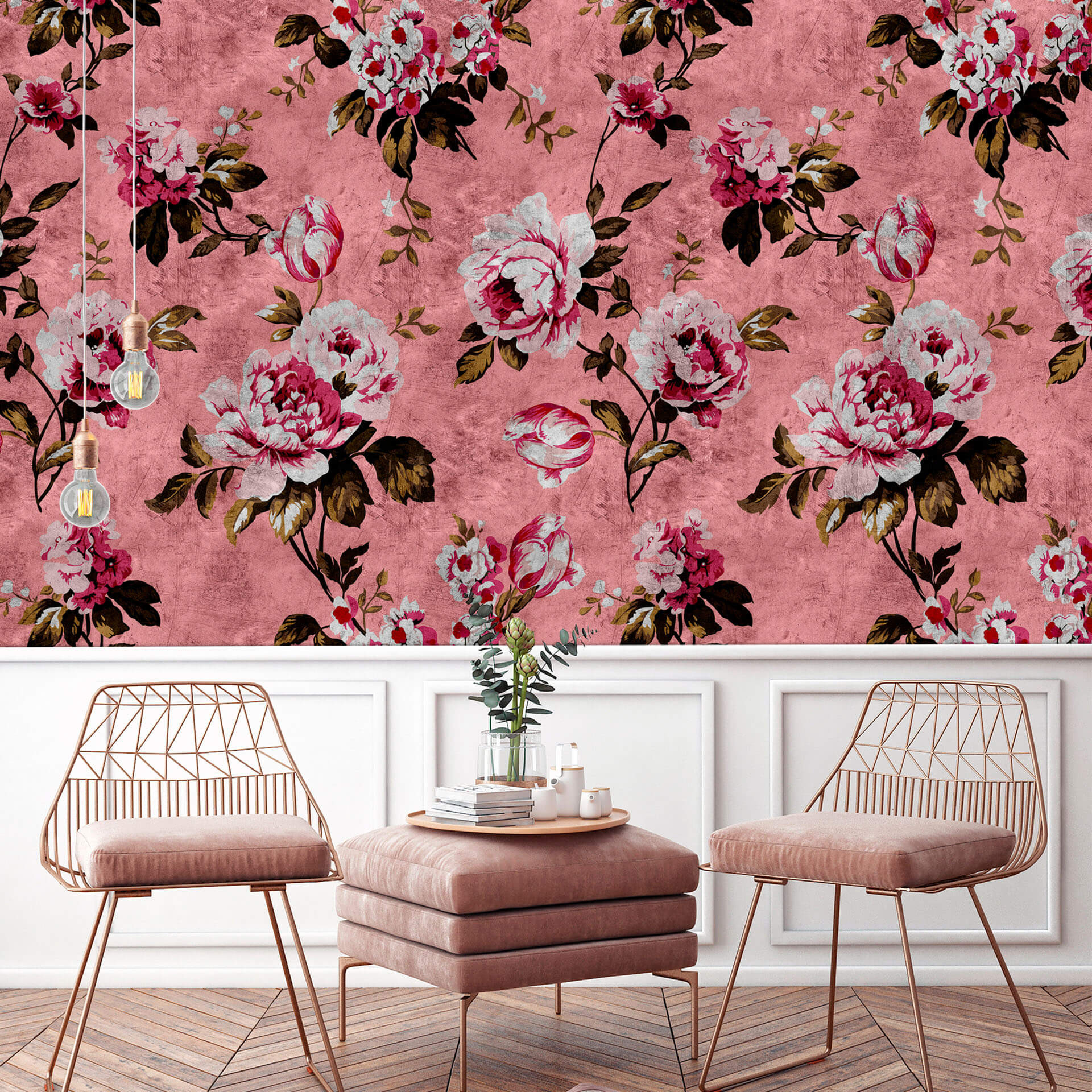 Livingwalls Fotobehang Walls by Patel 2 wild roses 4