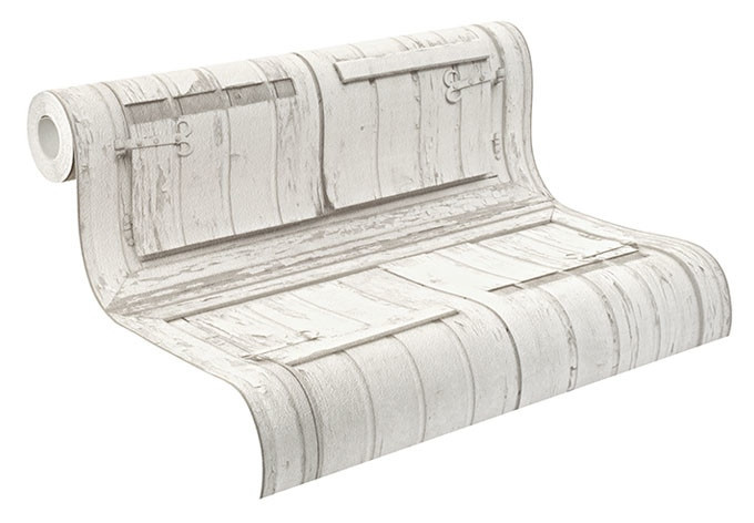 Rasch Vliestapete Crispy Paper creme, beige