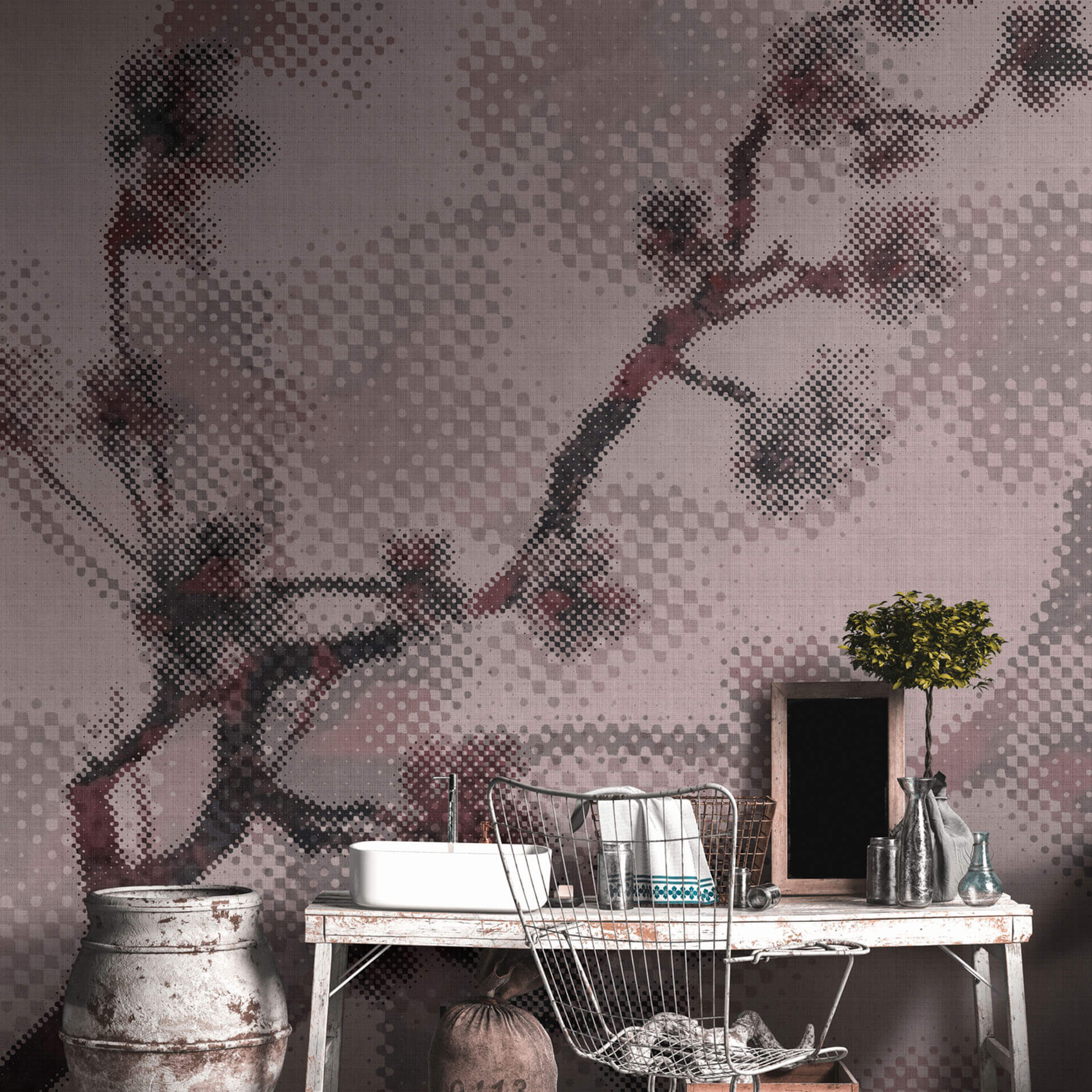 Livingwalls Fotobehang Walls by Patel 2 twigs 3