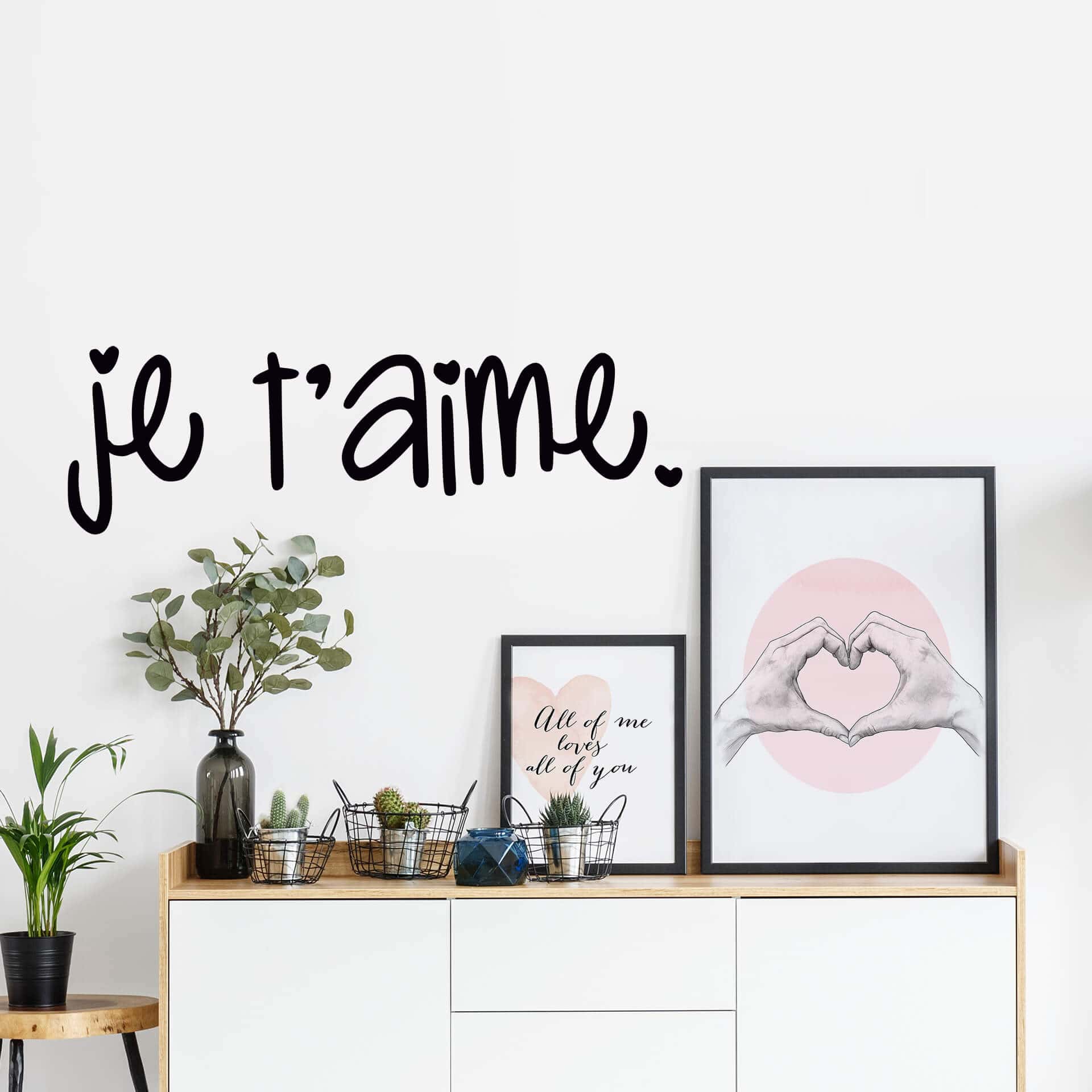 Wallsticker Je t'aime