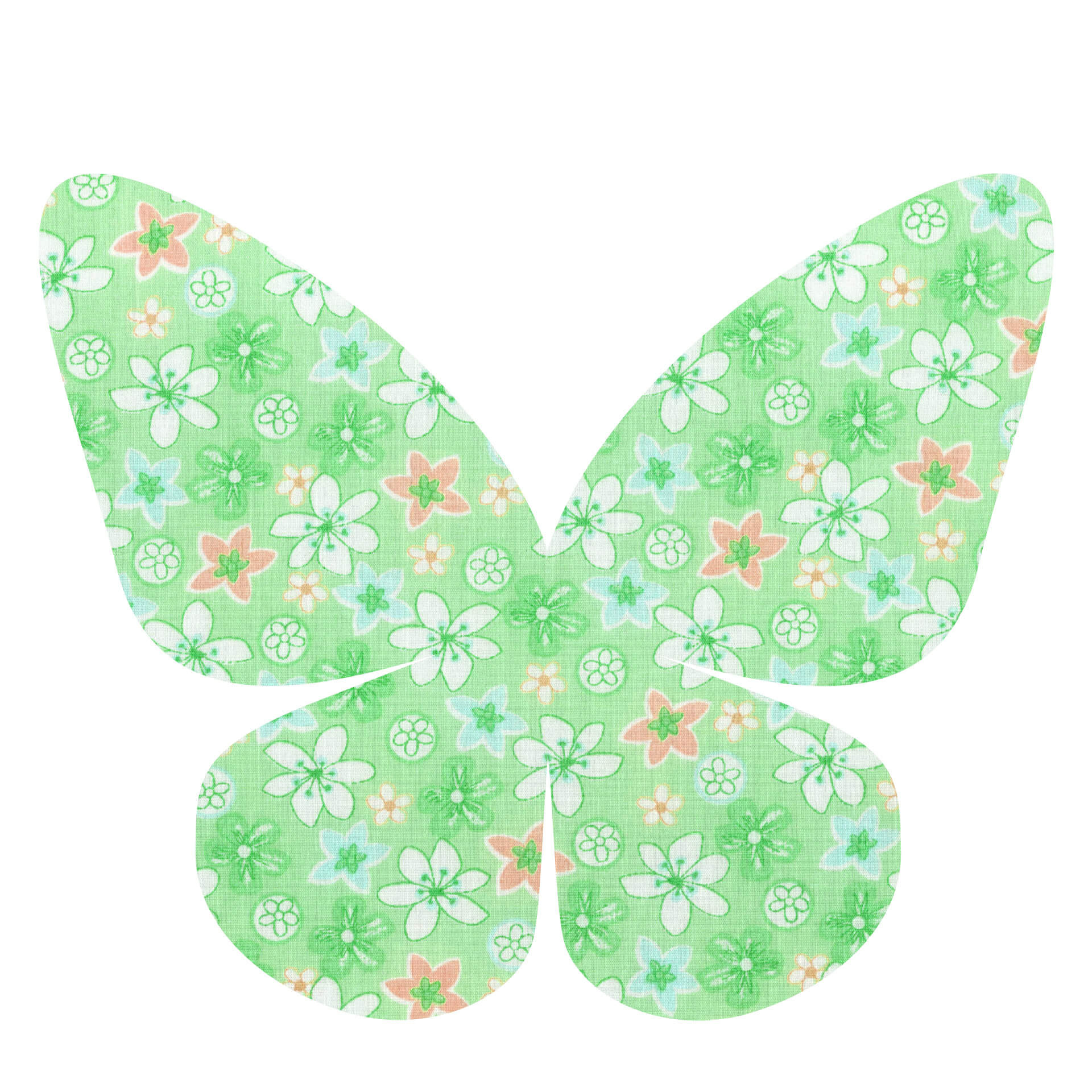Sommerfugl 02 (mønster) wallsticker