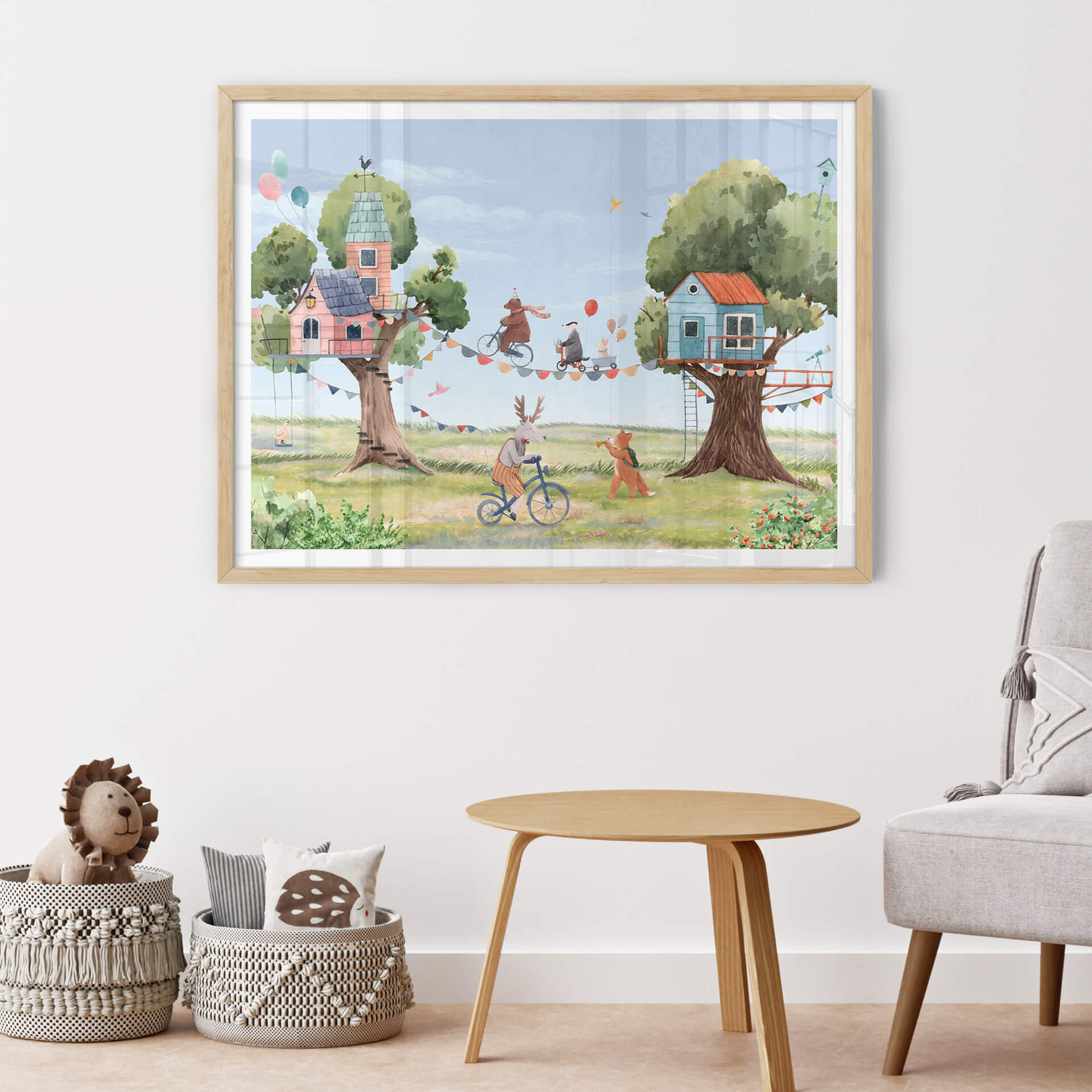 Plakat Oliver Robins - Treehouse Party