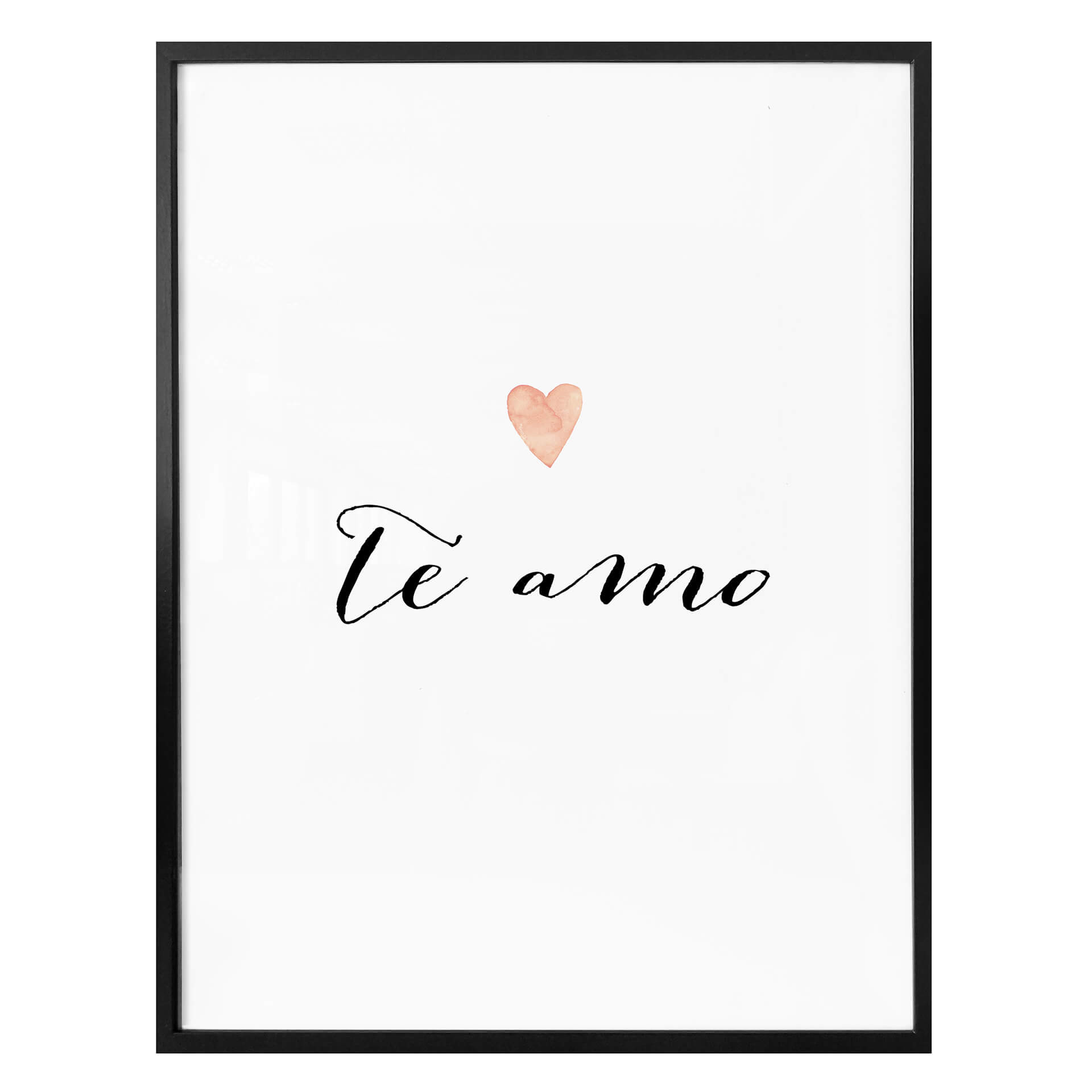 Plakat Confetti & Cream - Te amo