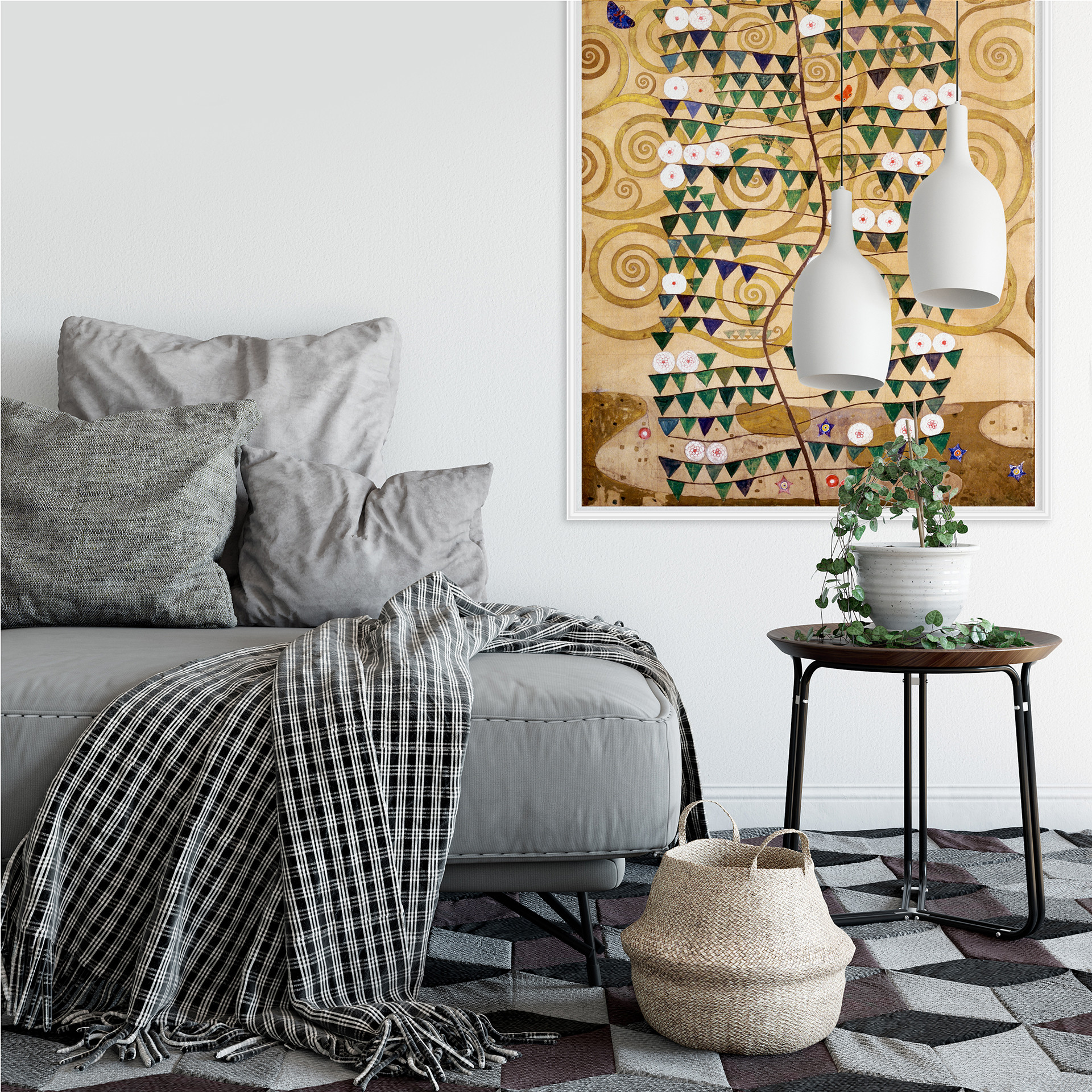 Wallprint W - Klimt - Entwurf für den Stocletfries