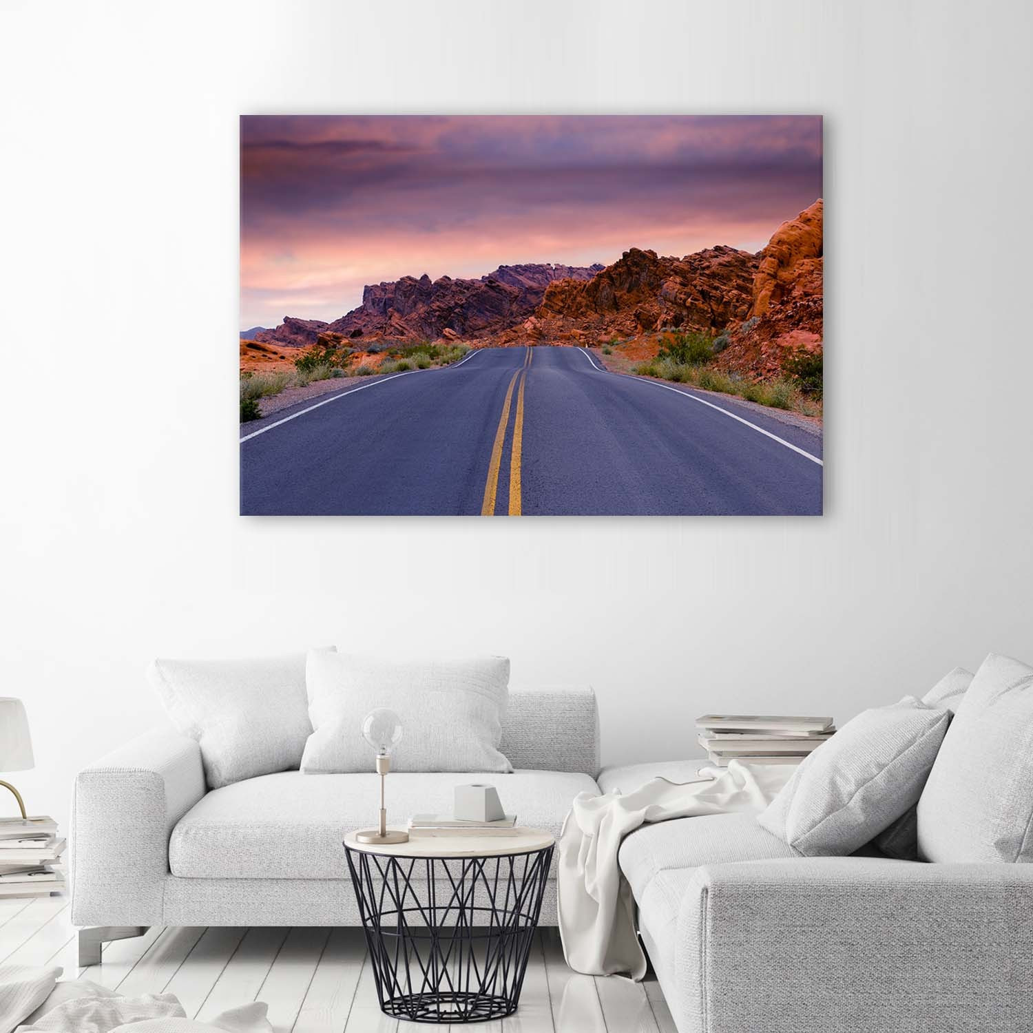 Canvasbillede, Route 66