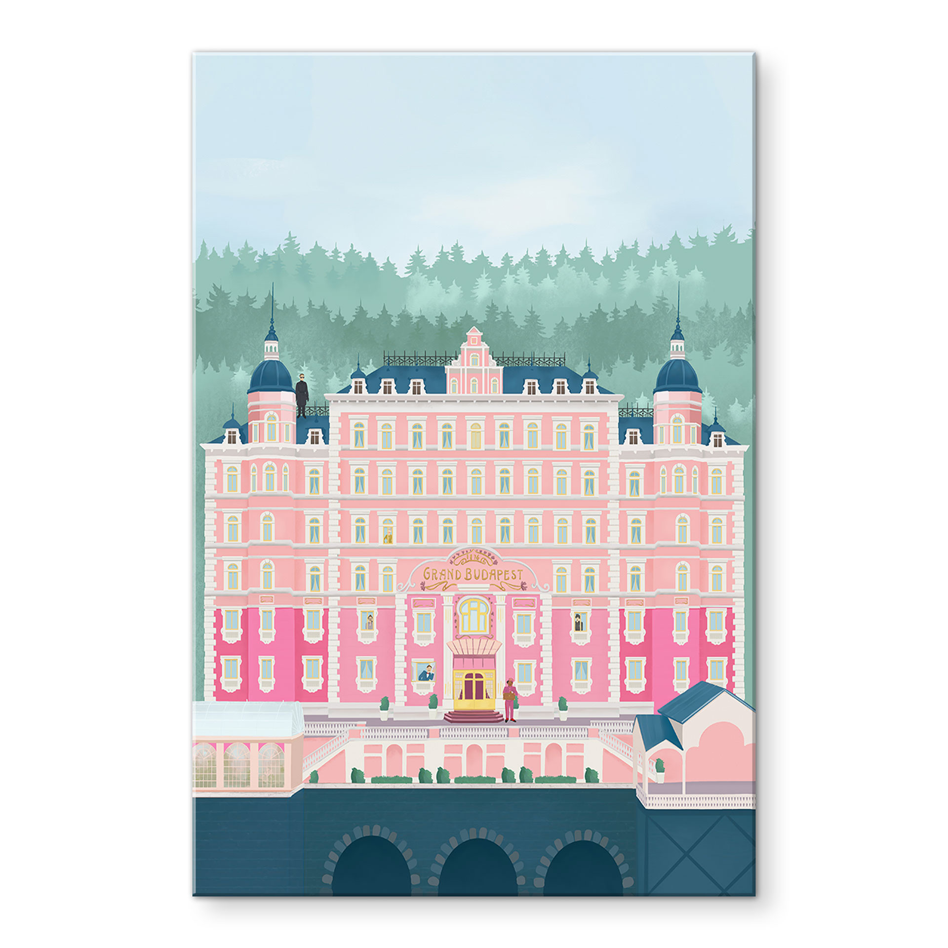 Akrylbillede Grand Budapest Hotel - Lizde