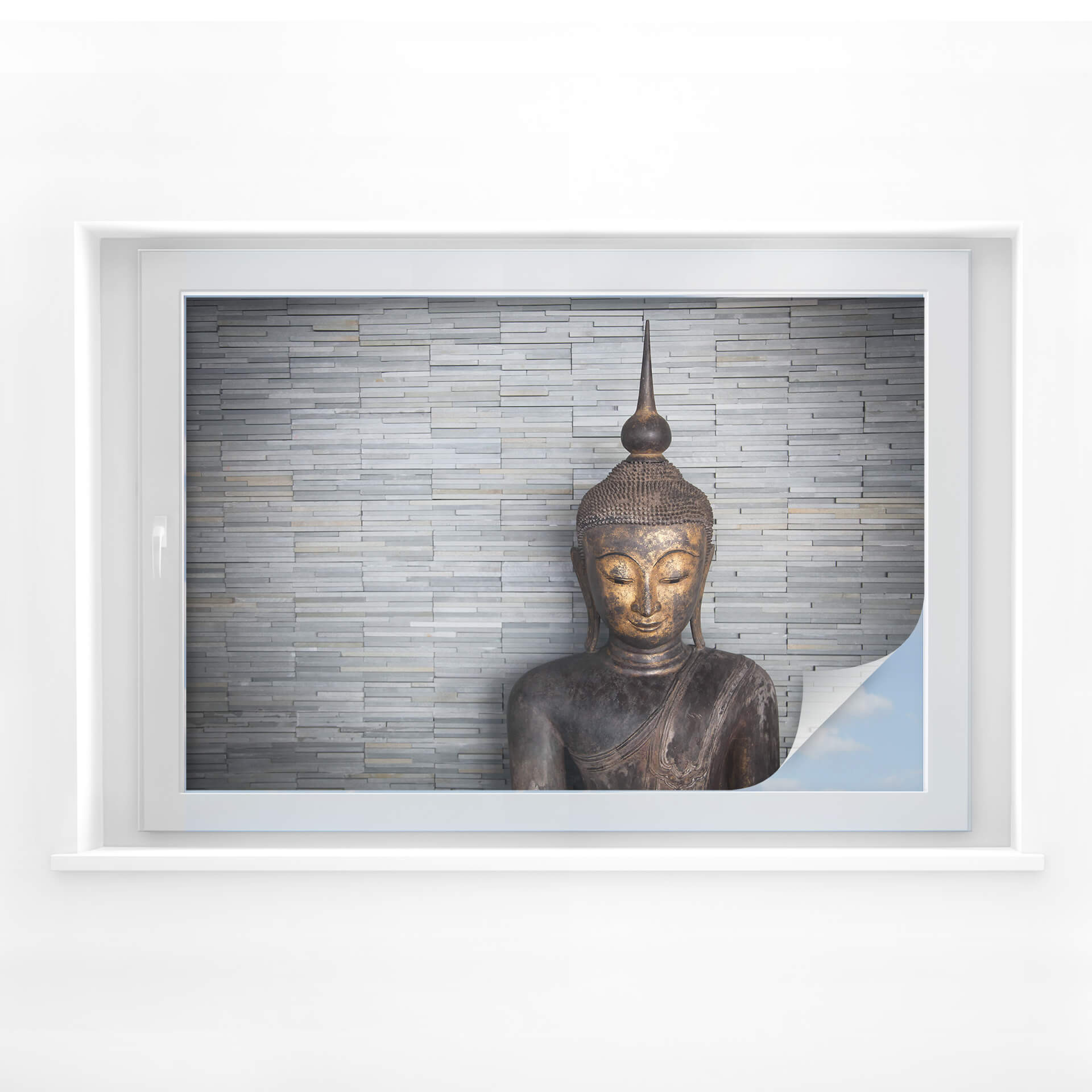 Raamfolie Thailand Buddha