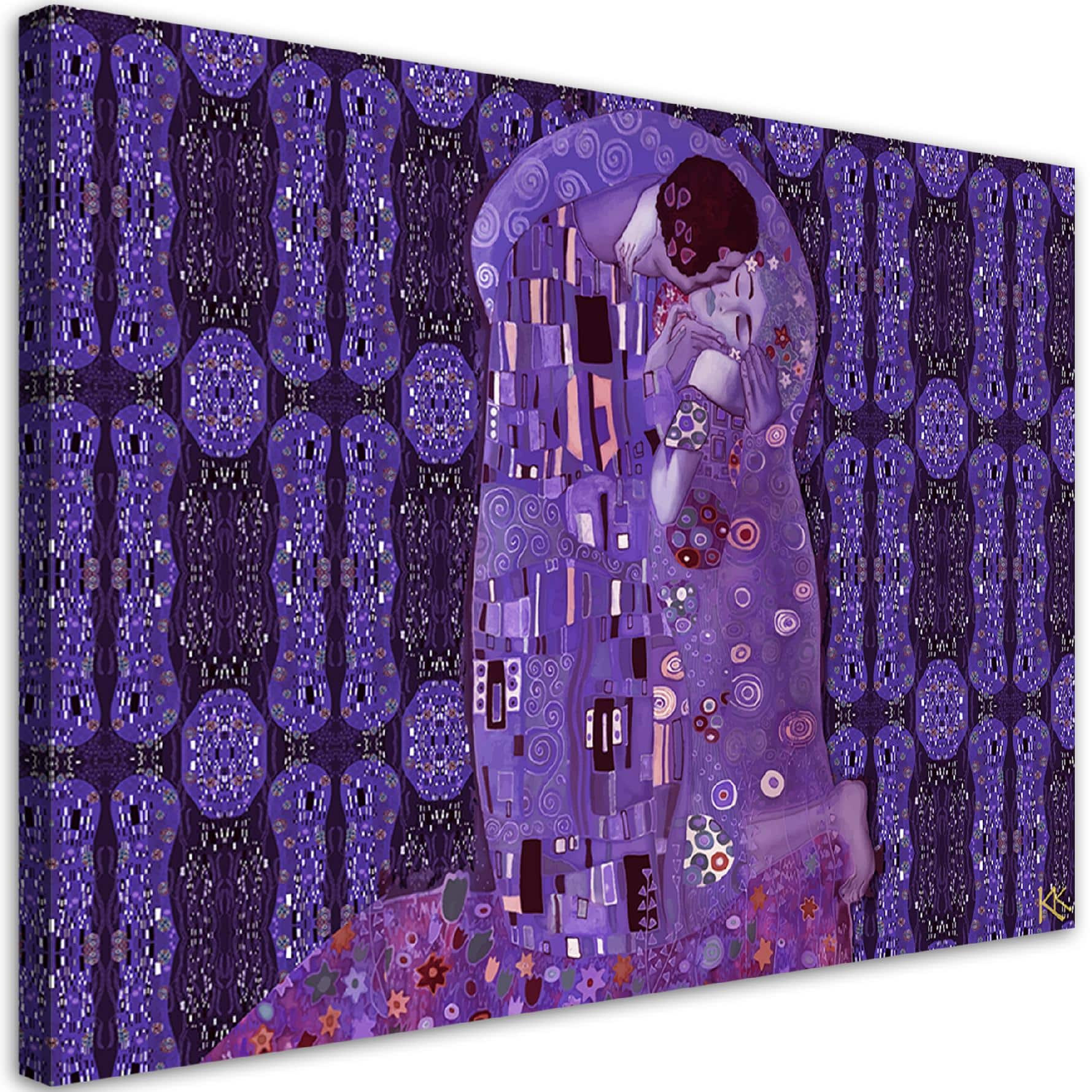 Canvasbillede, Gustav Klimt Opfyldelse af en kvinde