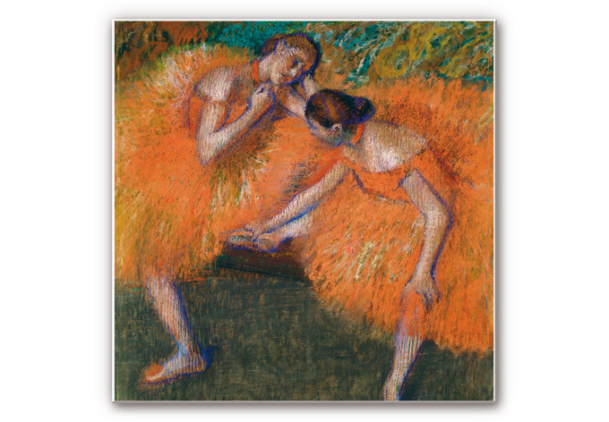Wandbild Degas -  Zwei Tänzerinnen