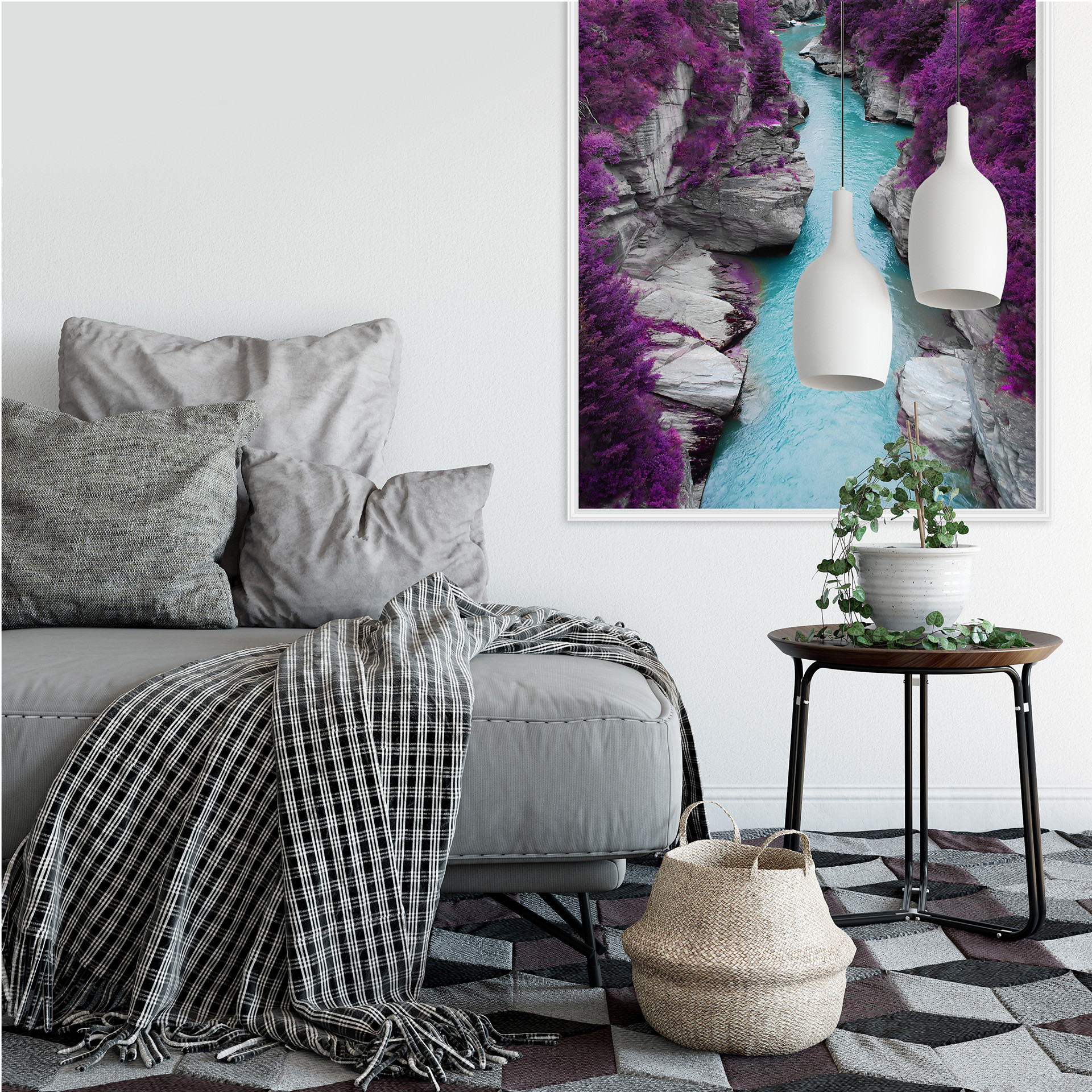 Wallprint W - Kawarau River Panorama