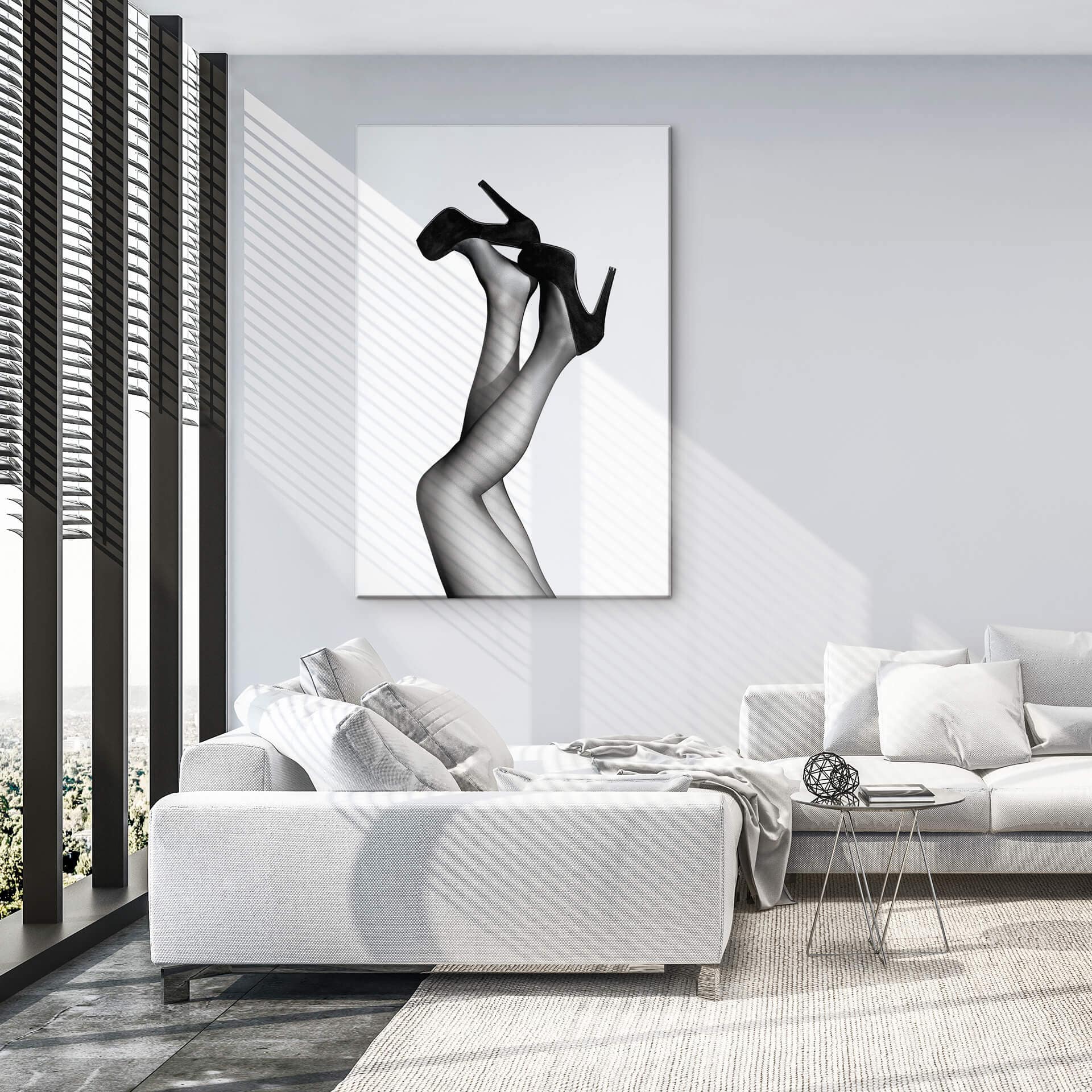 Glasschilderij 1X Studio - Velvet Pumps
