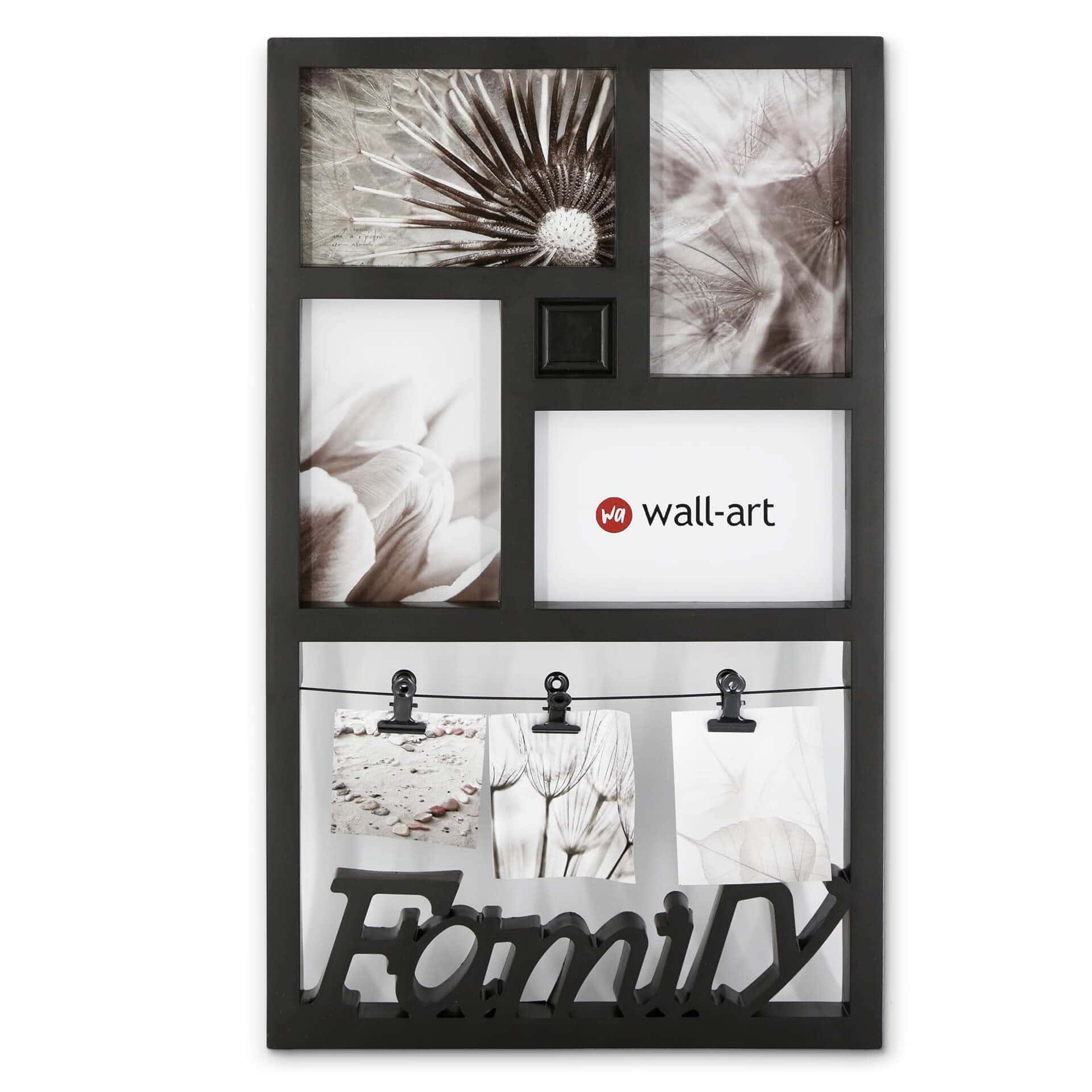 MDF Bilderrahmen Collage Family - 27x46 cm