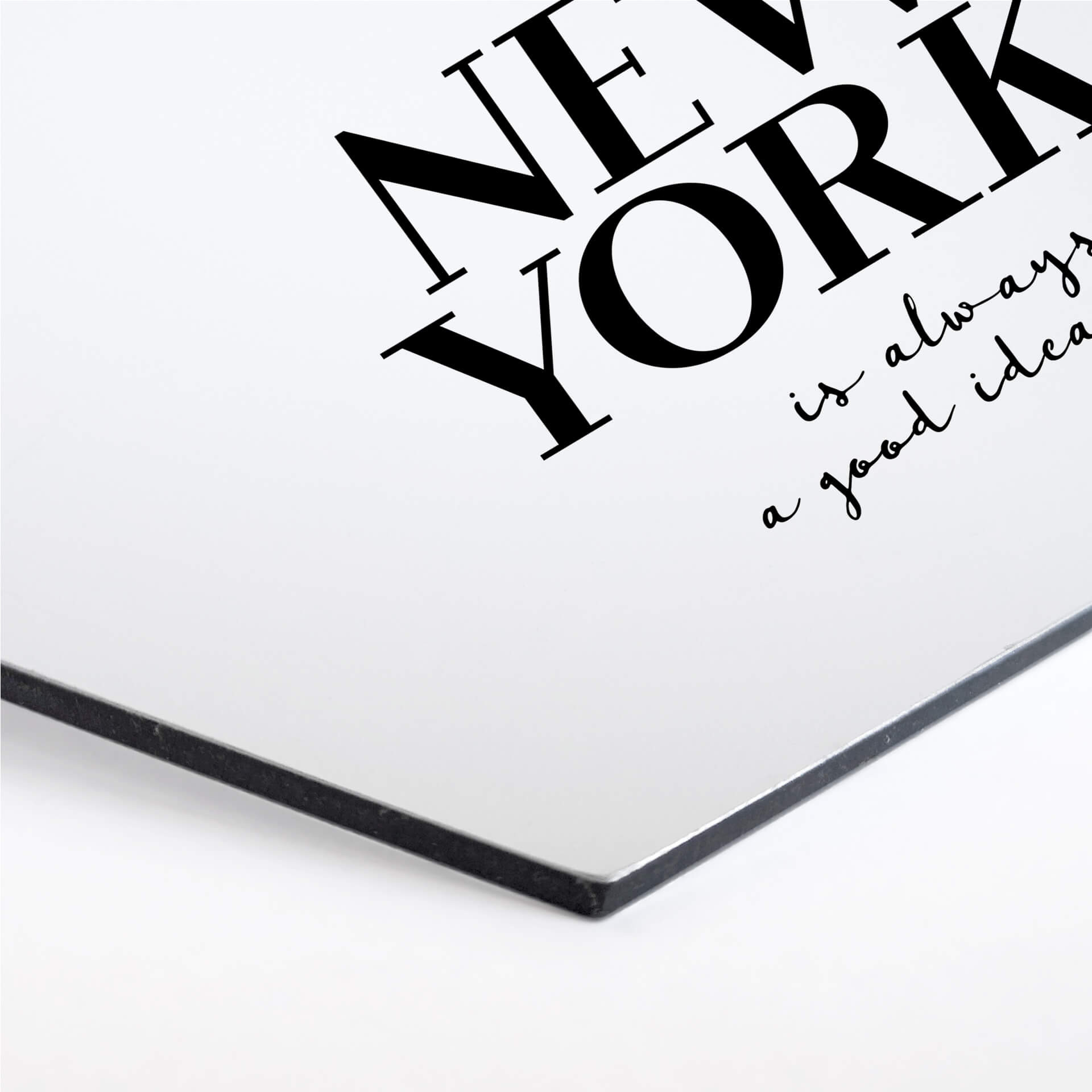 Hexagon - Alu-Dibond - New York