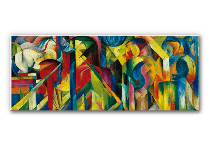 Wandbild Marc - Stallungen