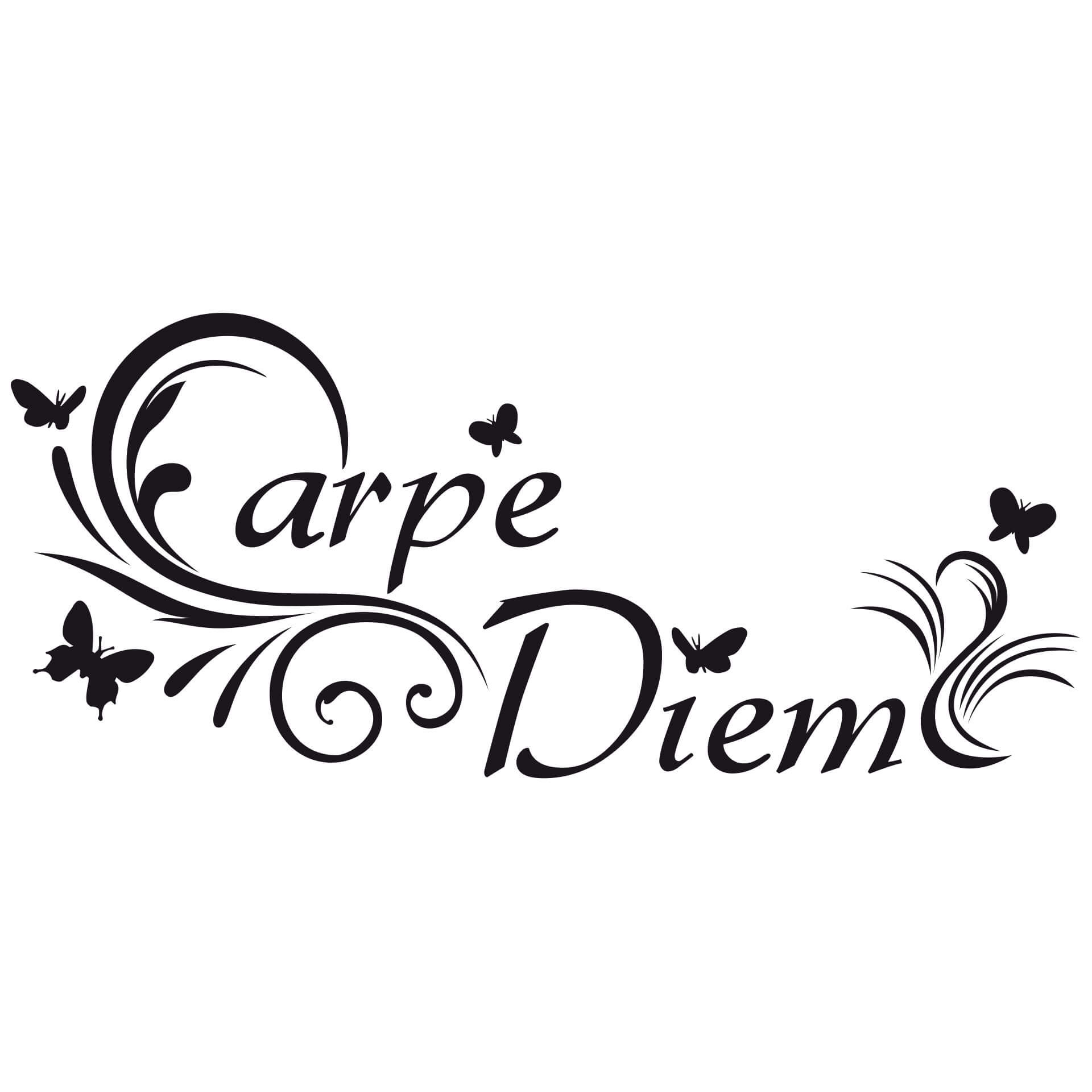 Wallsticker Carpe Diem 3