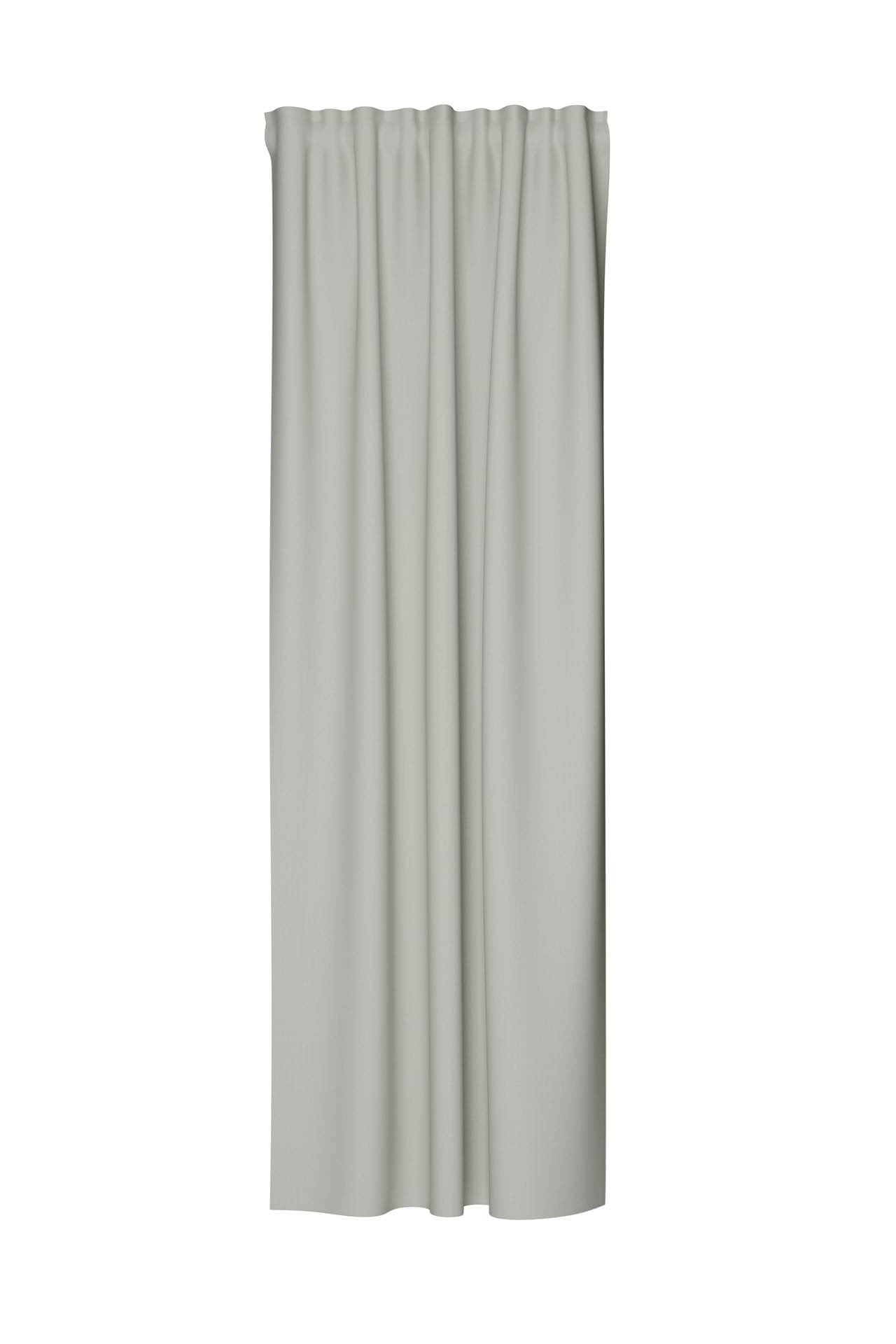 Homing Vorhang Galdin mit verdeckten Schlaufen beige -  2,45x1,40 m