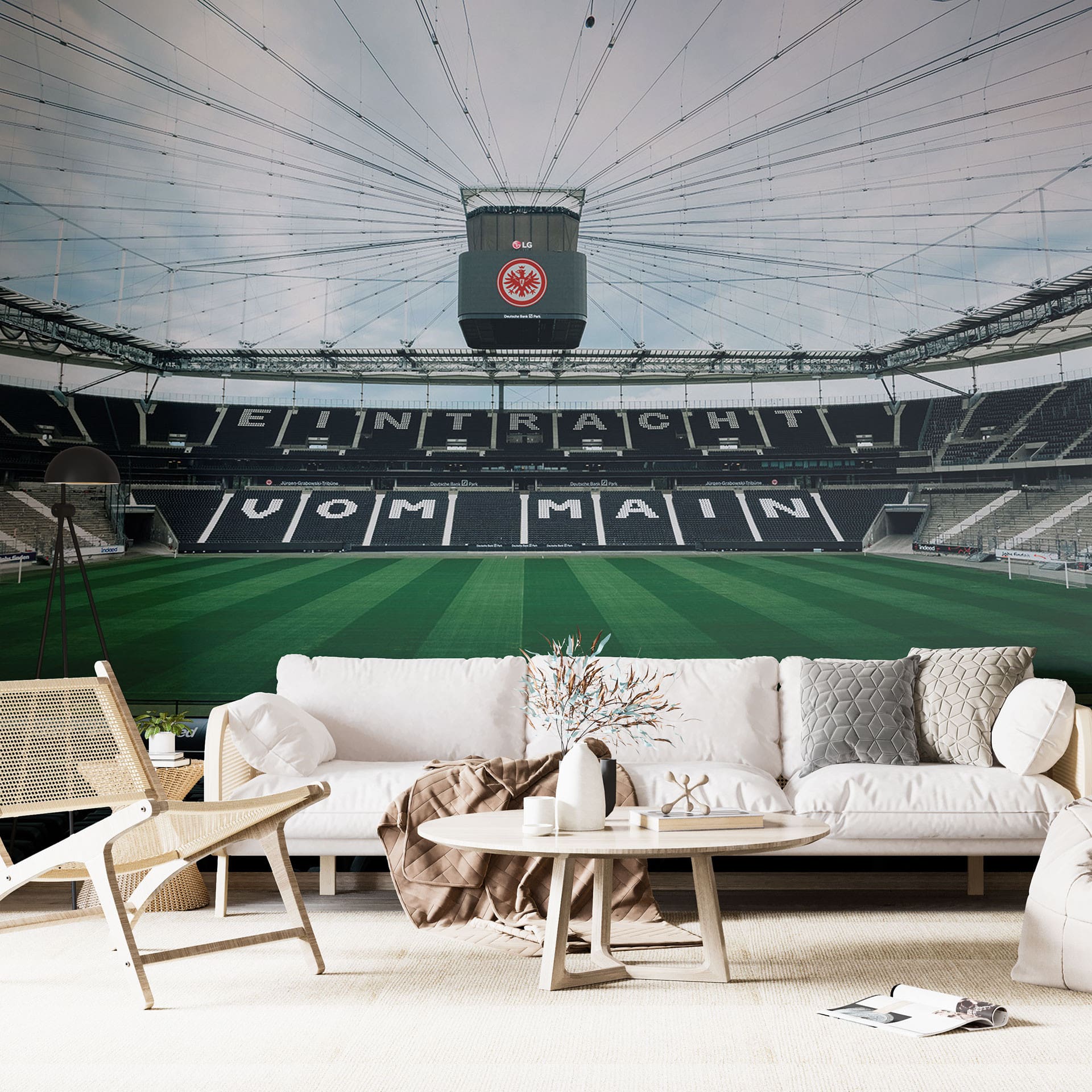 Fototapete Eintracht Frankfurt - Stadion Tribüne