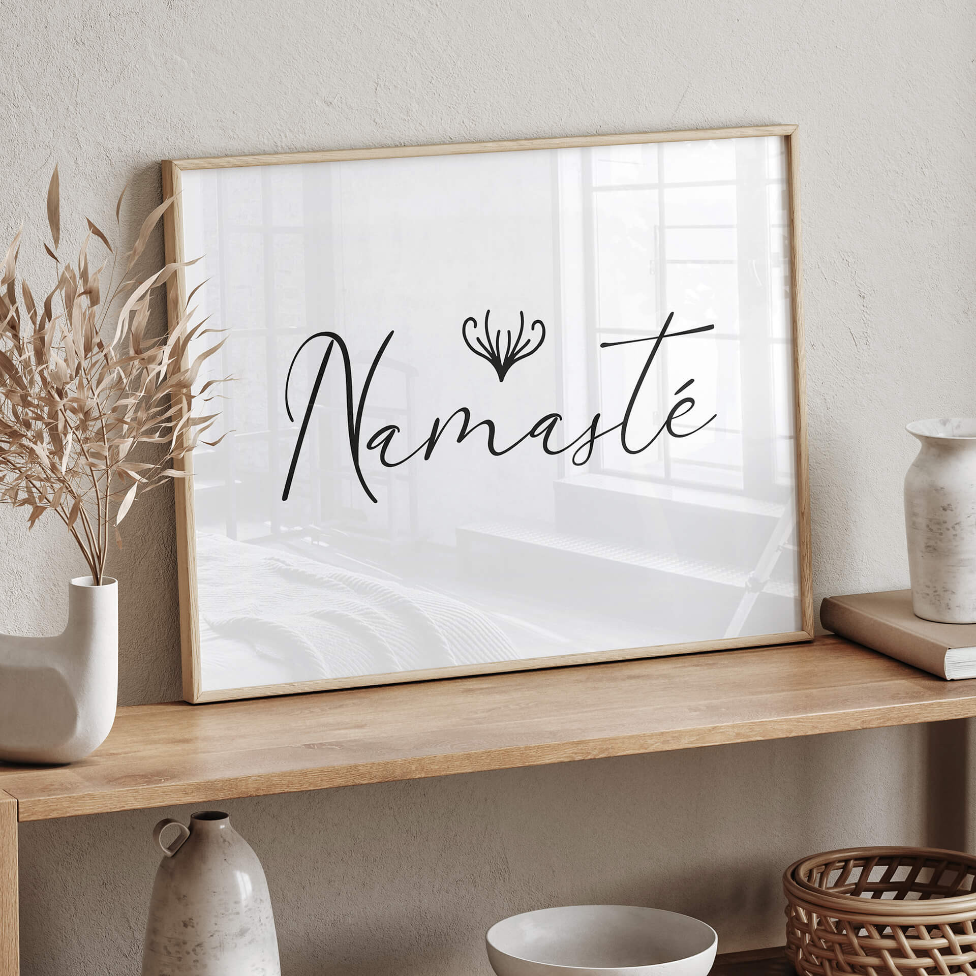 Plakat Namasté