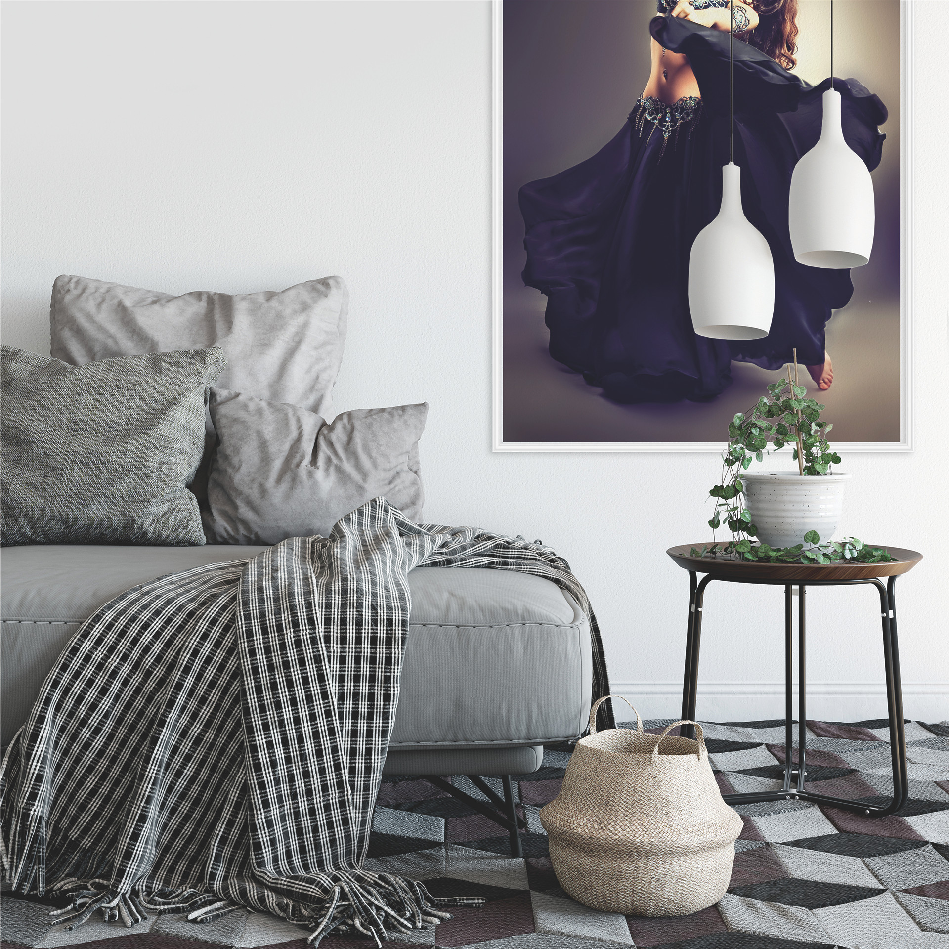Wallprint W - Bauchtänzerin