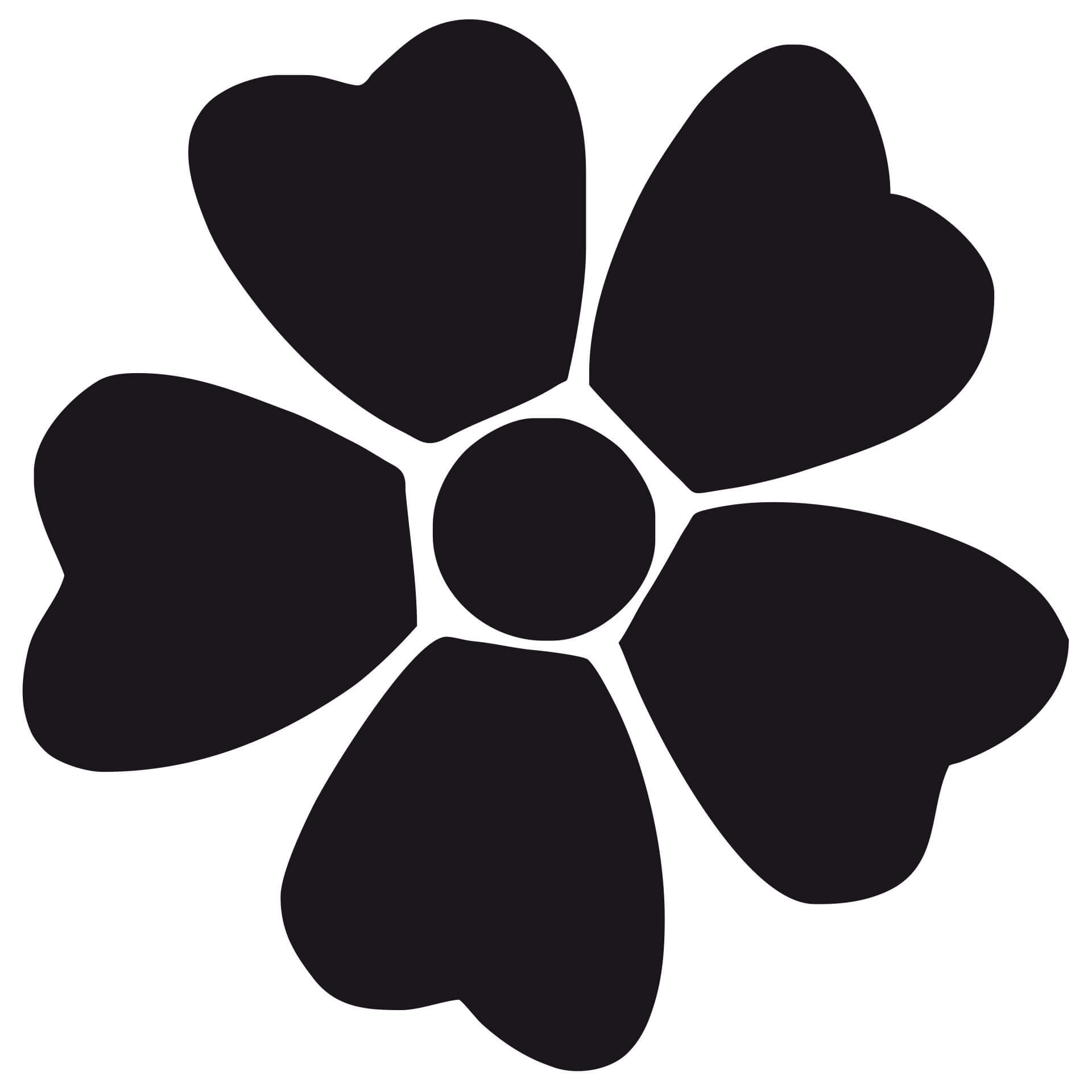 Wallsticker - Blomst