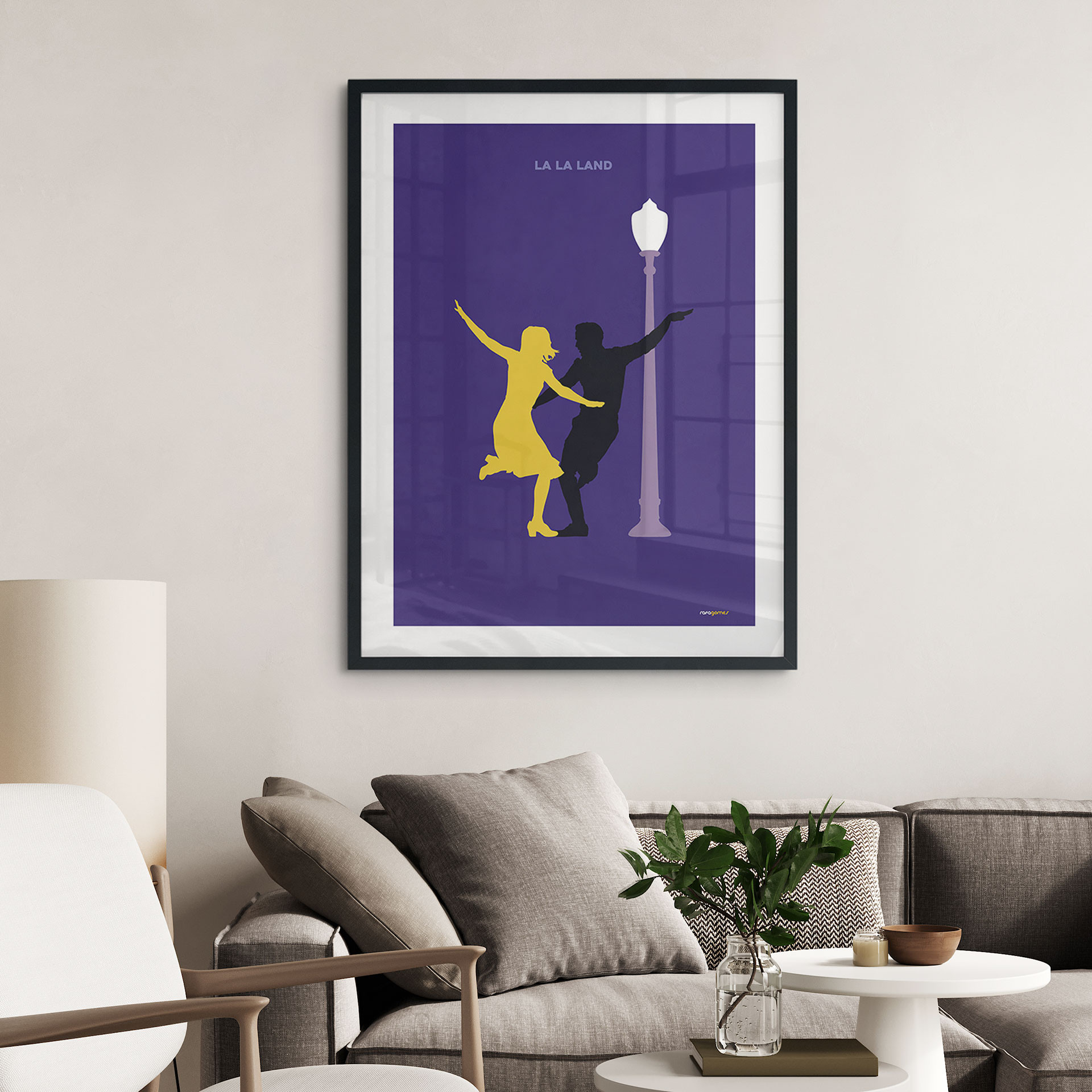 Filmposter Inspiriert vom Film "La La Land" - Gomes
