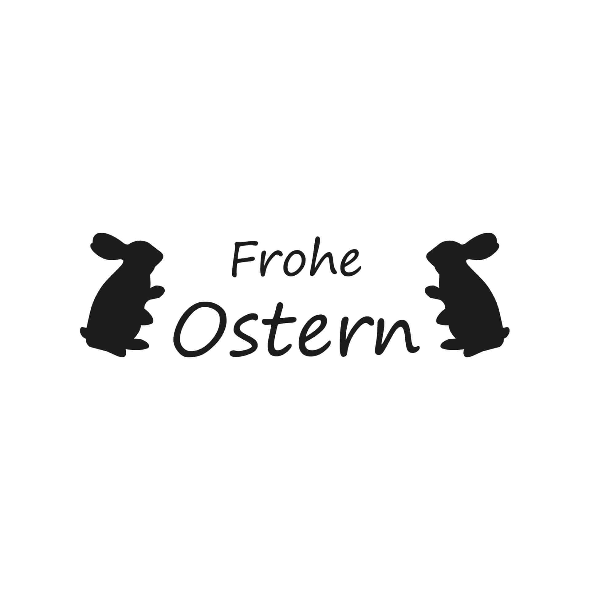 Wandtattoo Frohe Ostern 1