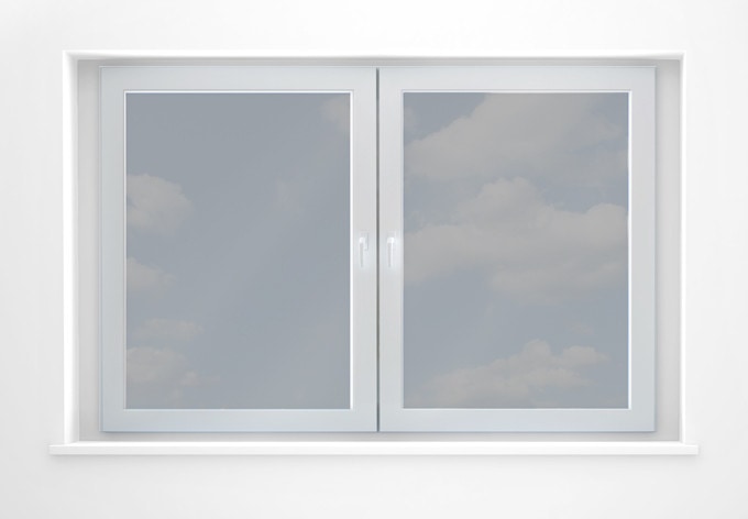 Fensterfolie Sonnenschutzfolie Privacy - selbstklebend 200 x 75 cm