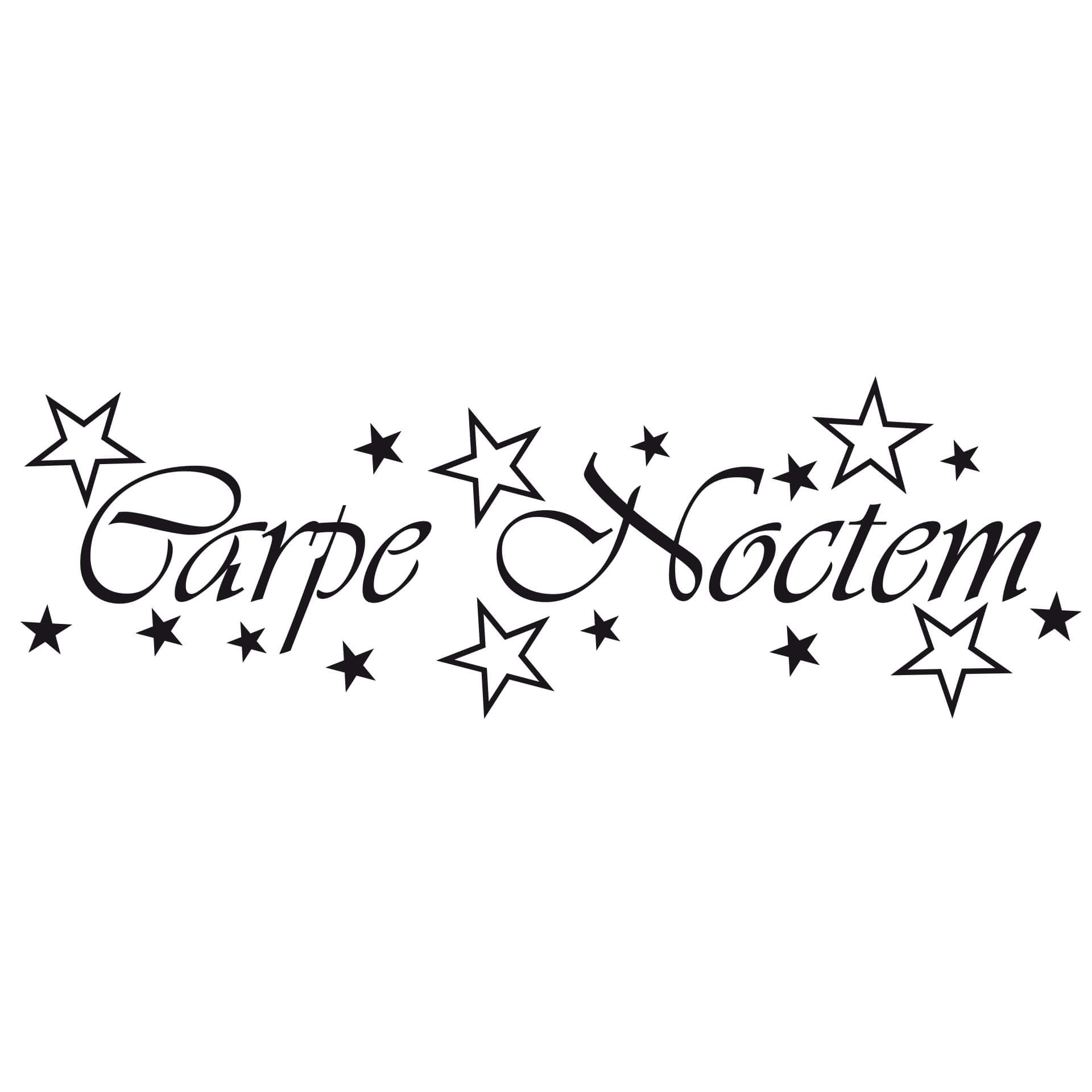 Wallsticker Carpe Noctem