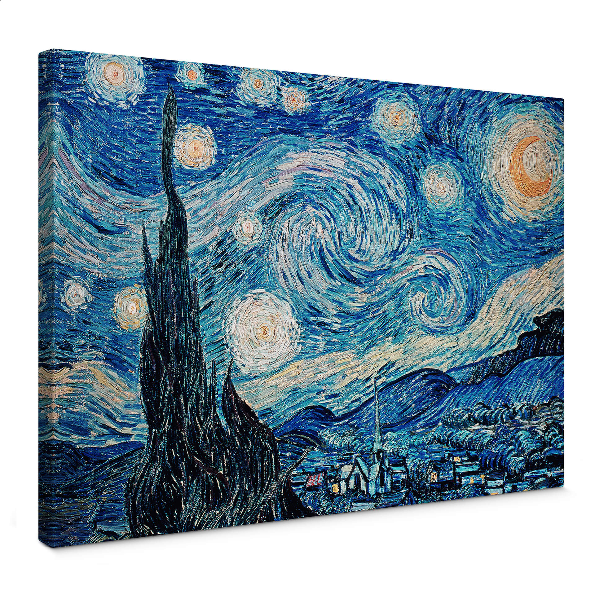 Obraz na płótnie van Gogh - Gwiaździsta noc 1889 r