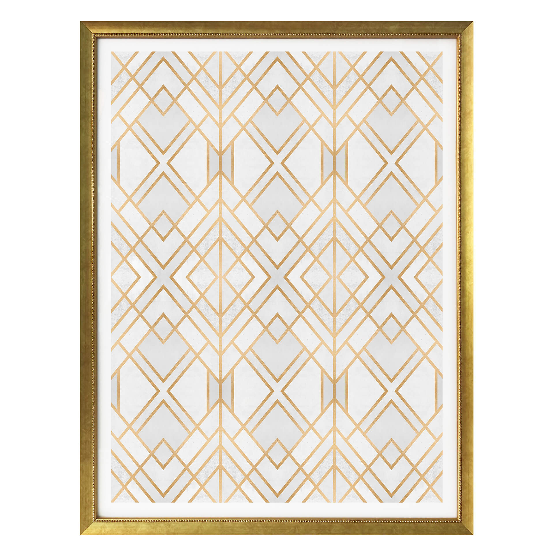 Plakat Fredriksson - Złota geometria