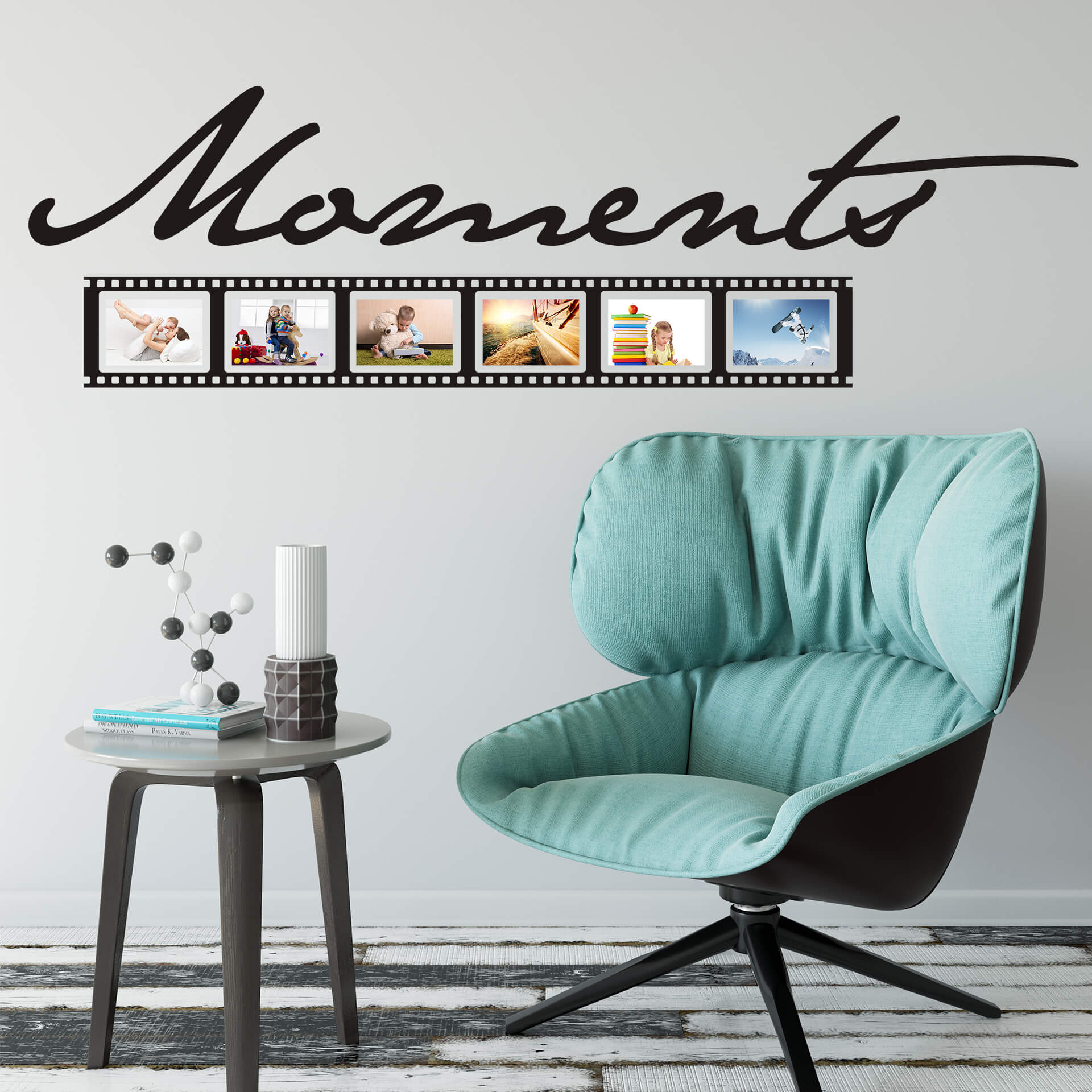 Wallsticker - Moments med plads til fotos