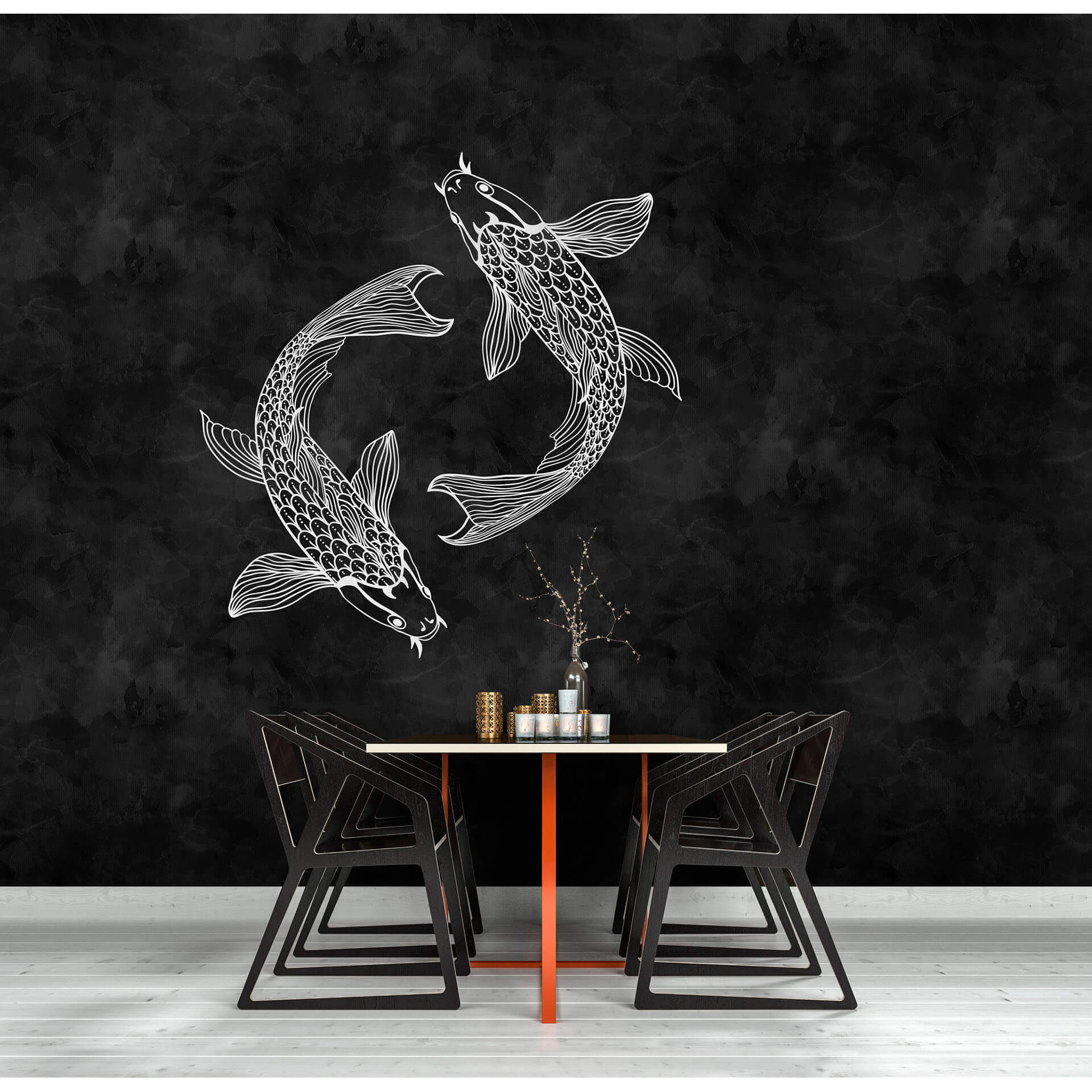 Livingwalls Fotobehang Walls by Patel blackboard 5