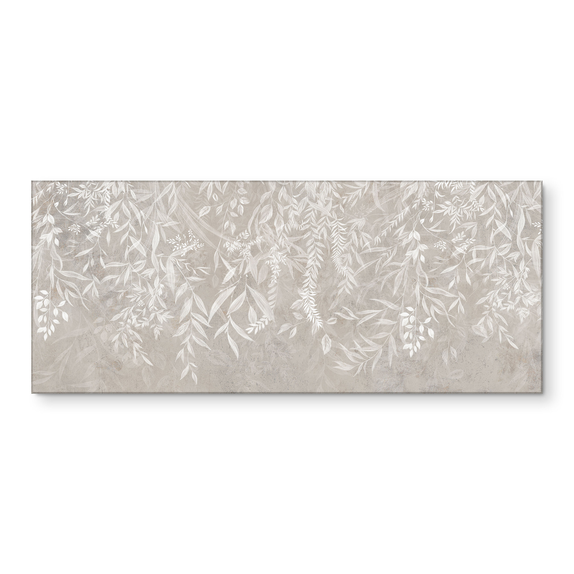 Keukenachterwand Elegante wilgentakken in beige - Ms Tiff