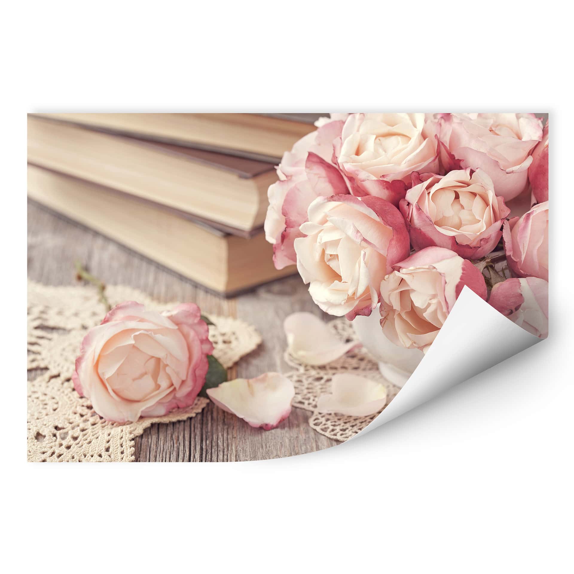 Wallprint W - Rosa Rosen