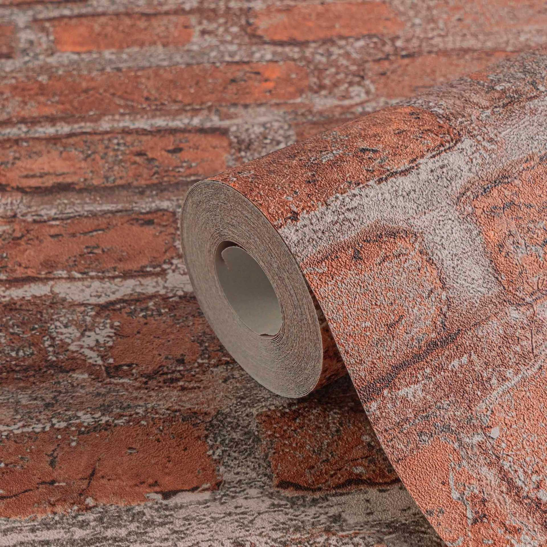 Livingwalls Vliesbehang Neue Bude 2.0 Baksteen Optiek